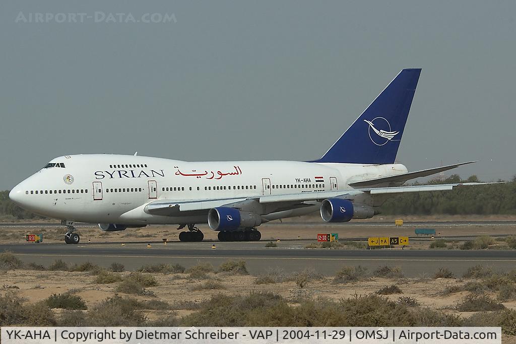 YK-AHA, 1976 Boeing 747SP-94 C/N 21174, Syrianair Boeing 747SP