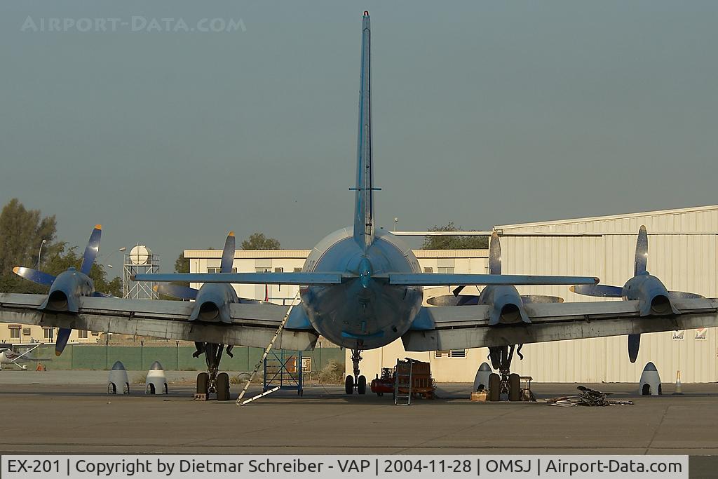 EX-201, 1968 Ilyushin Il-18D C/N 188011201, Ilyushin 18