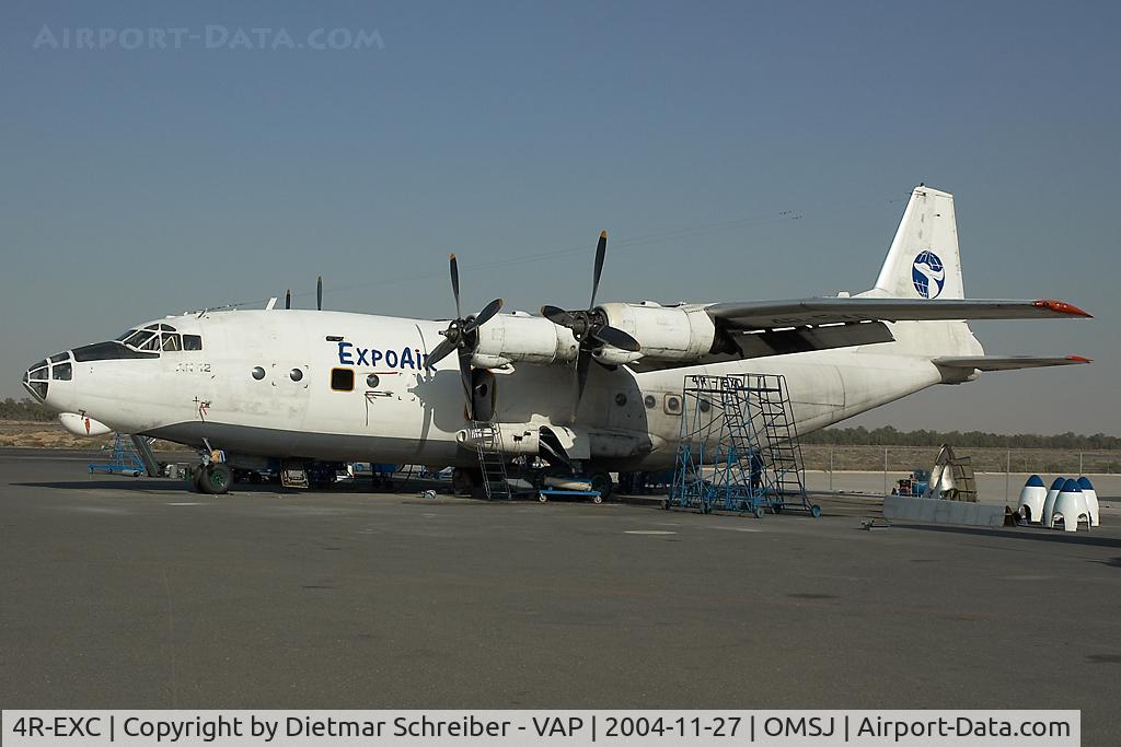 4R-EXC, 1968 Antonov An-12B C/N 8345507, Expo Air Antonov 12