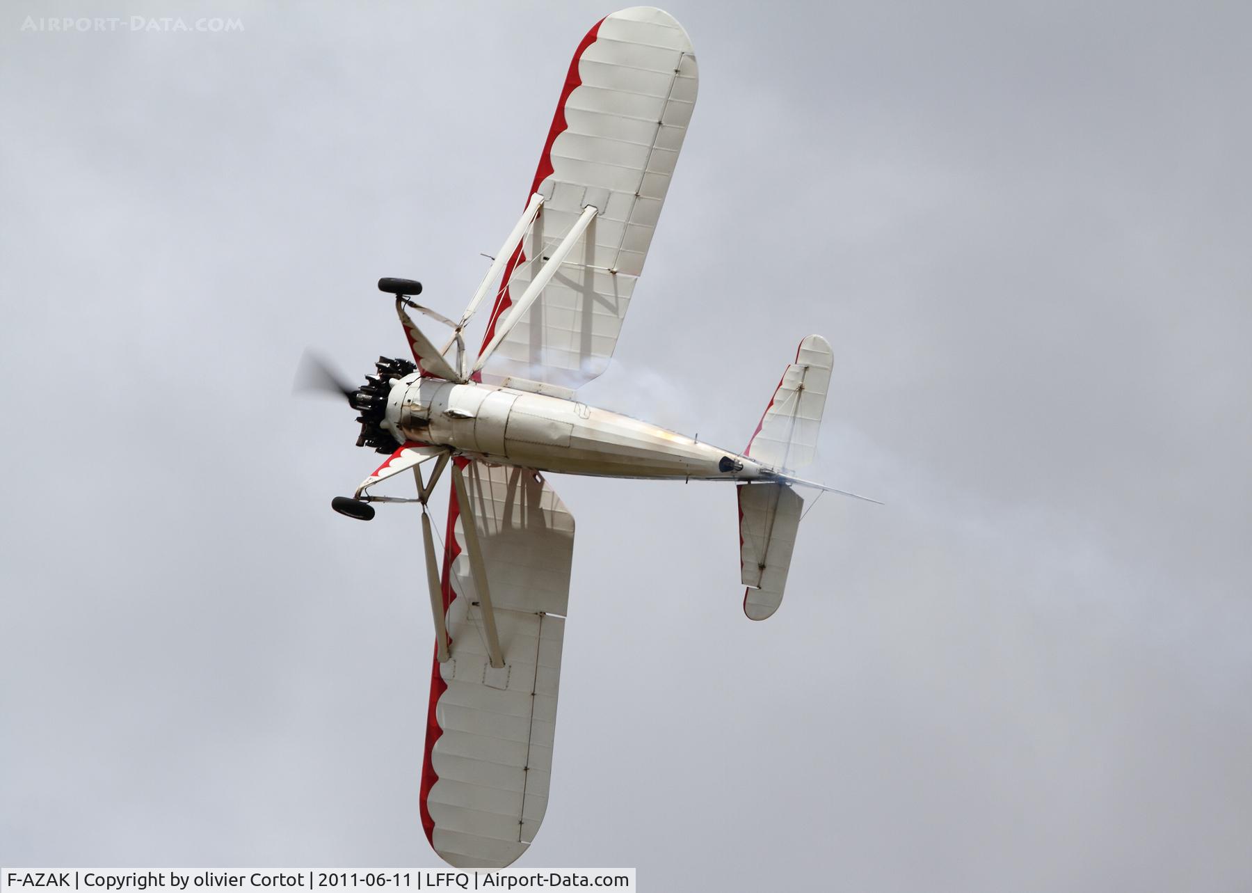 F-AZAK, Morane-Saulnier MS-230 C/N 403, old but still agile ! MS230