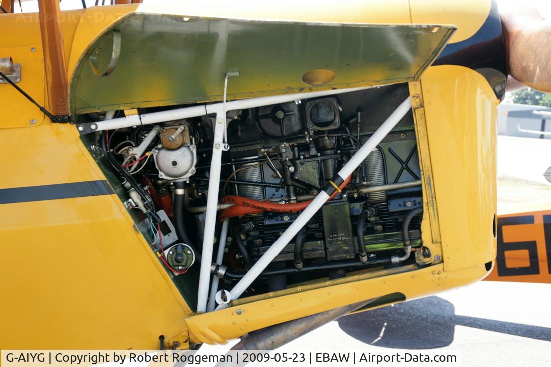 G-AIYG, 1945 Stampe-Vertongen SV-4B C/N 21, FLY IN.