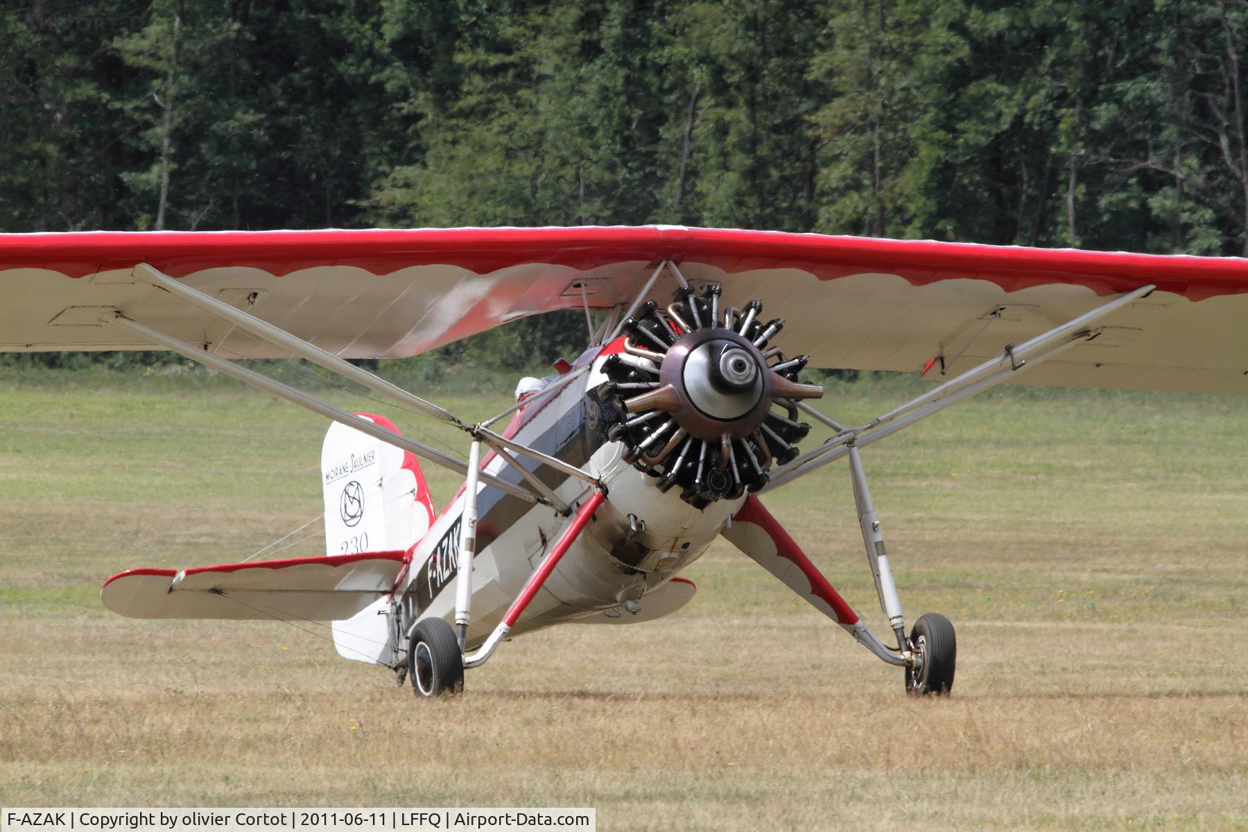 F-AZAK, Morane-Saulnier MS-230 C/N 403, Ferté Alais Airshow 2011