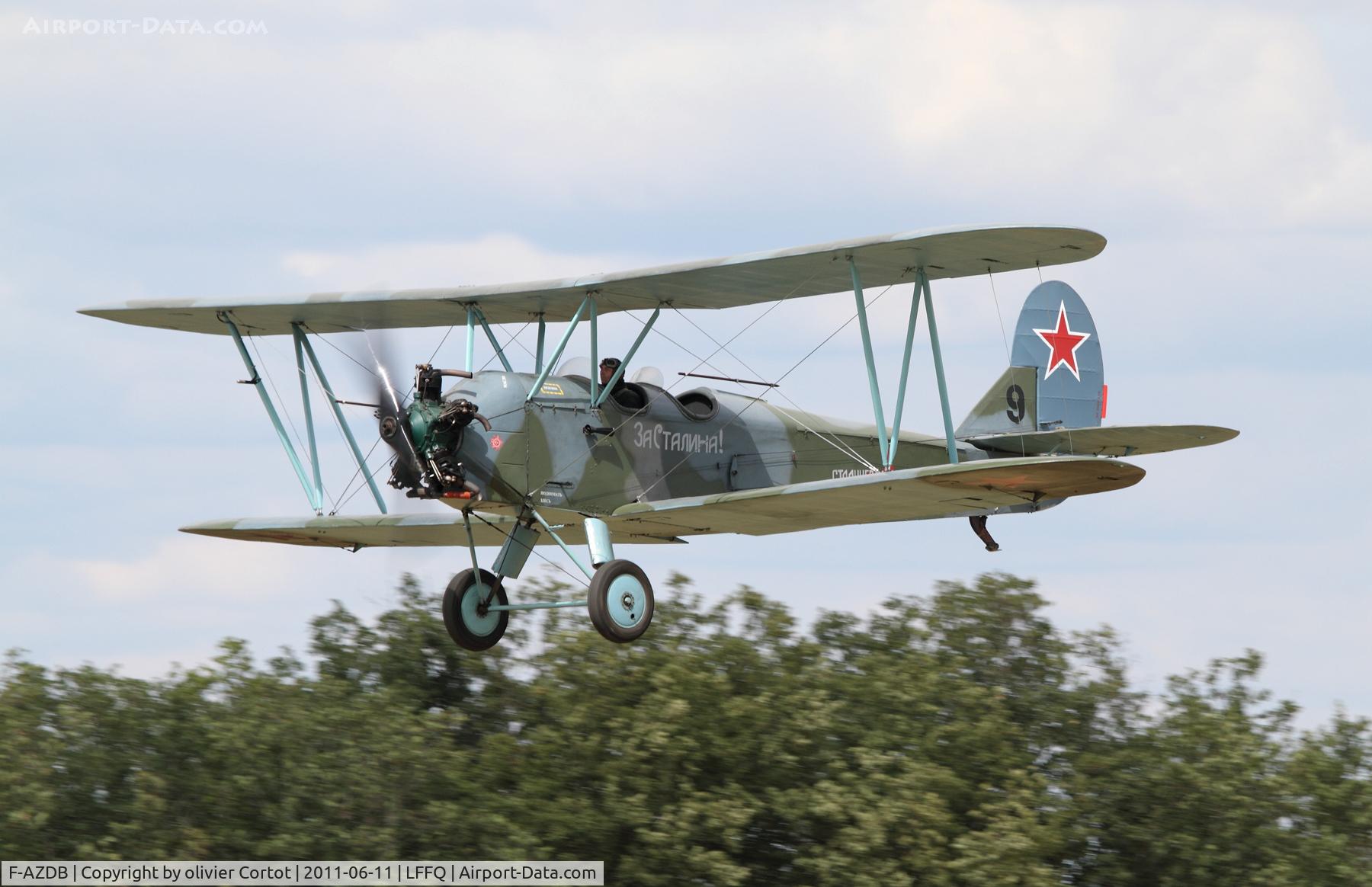 F-AZDB, Polikarpov Po-2W C/N 045, Ferté Alais 2011 airshow