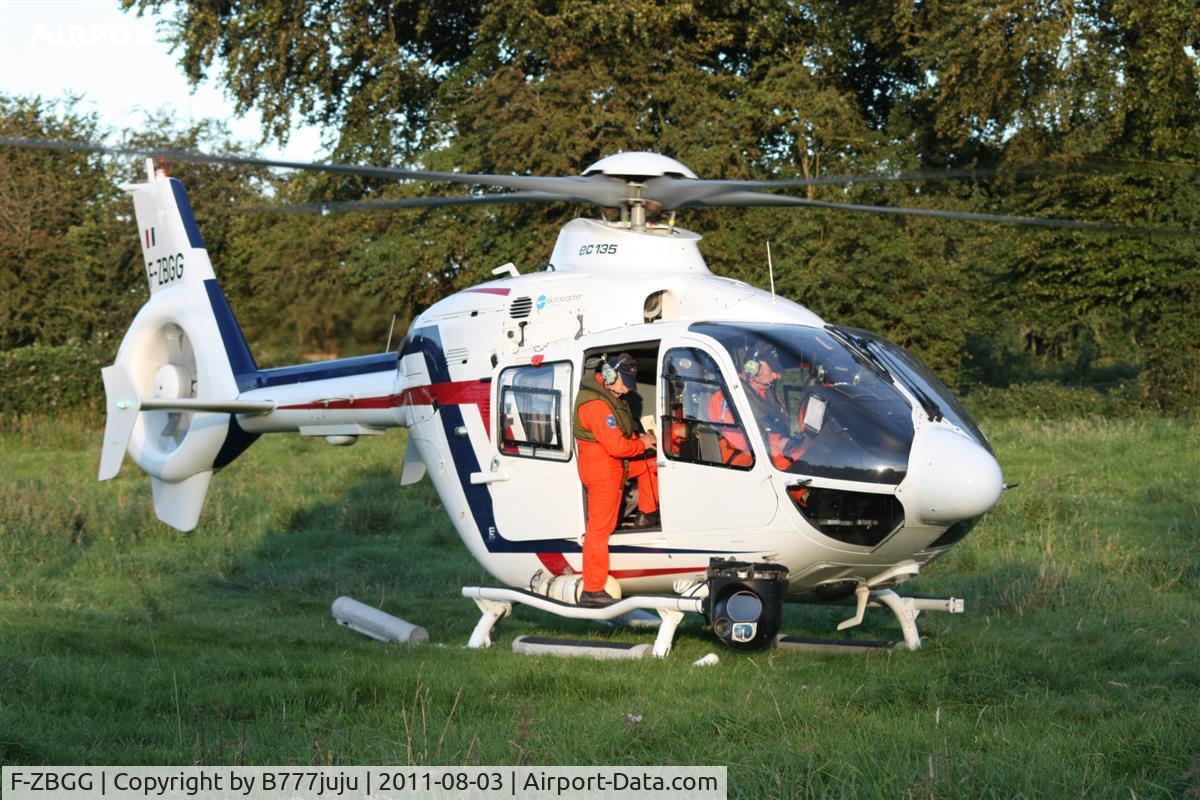 F-ZBGG, 2007 Eurocopter EC-135T-2+ C/N 0510, check of HD and IR camera
