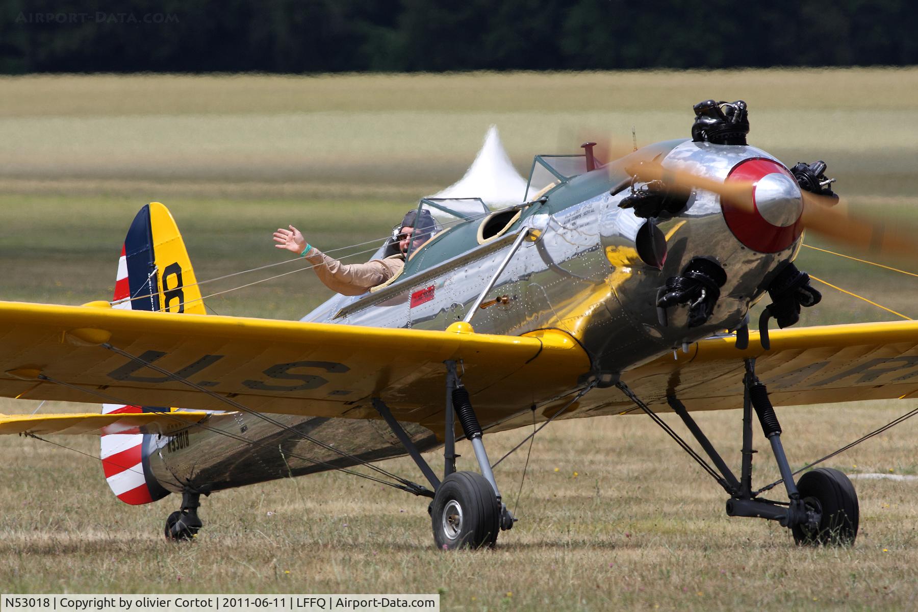 N53018, 1941 Ryan Aeronautical ST3KR C/N 1164, Ferté Alais airshow 2011