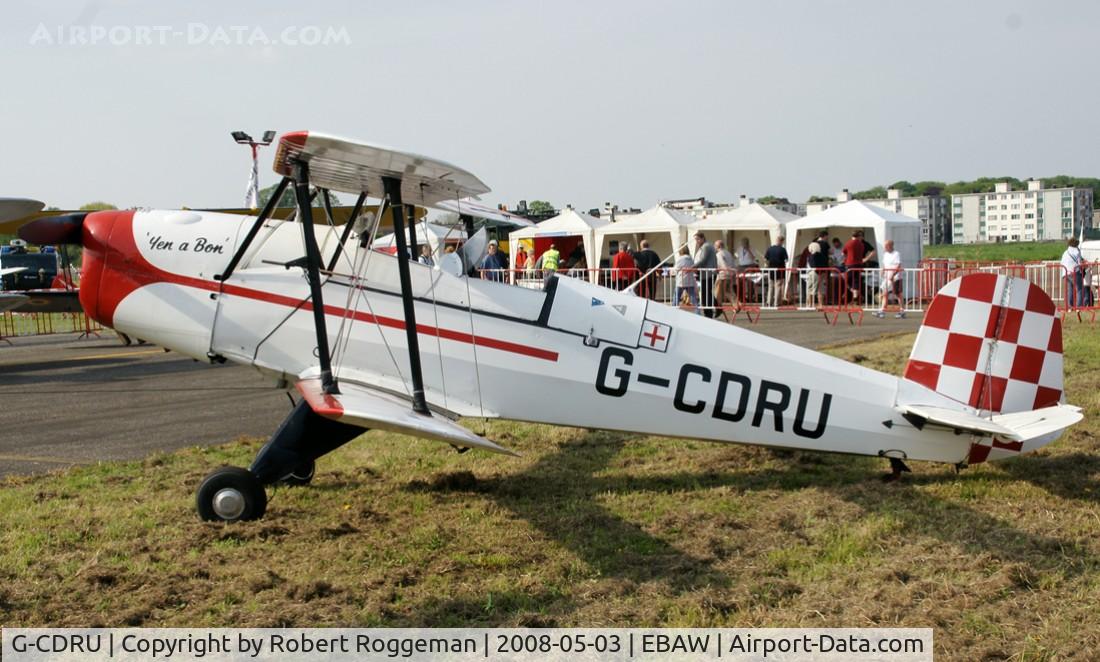 G-CDRU, 1946 CASA 1-131E Jungmann C/N 2321, FLY IN.