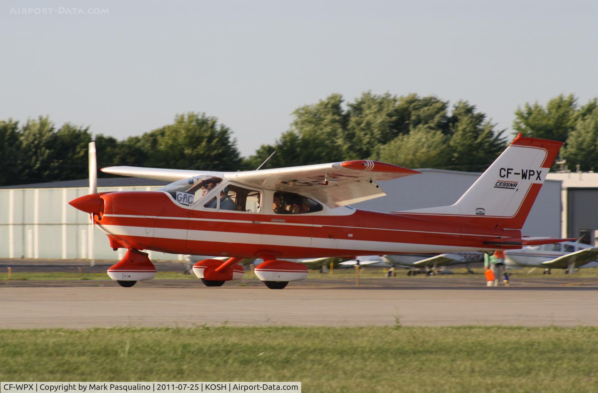 CF-WPX, 1967 Cessna 177 Cardinal C/N 17700099, Cessna 177