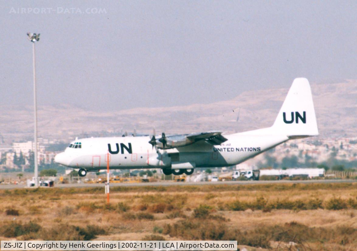 ZS-JIZ, 1976 Lockheed L-100-30 Hercules (L-382G) C/N 382-4695, Safair - United Nations; Larnaka , Cyprus
Flying inspection team to Iraq