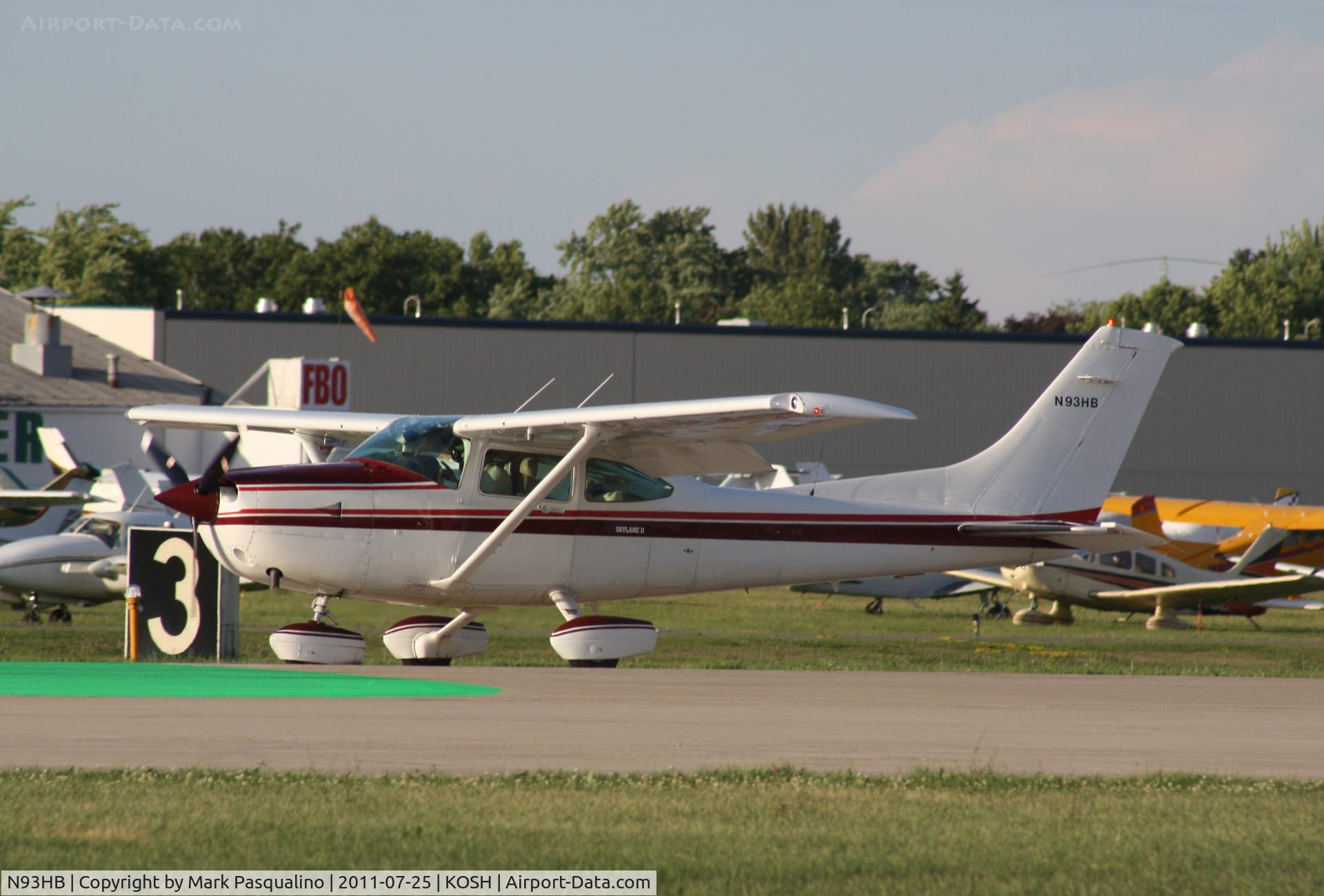 N93HB, 1981 Cessna T182 Skylane C/N 18267768, Cessna T182