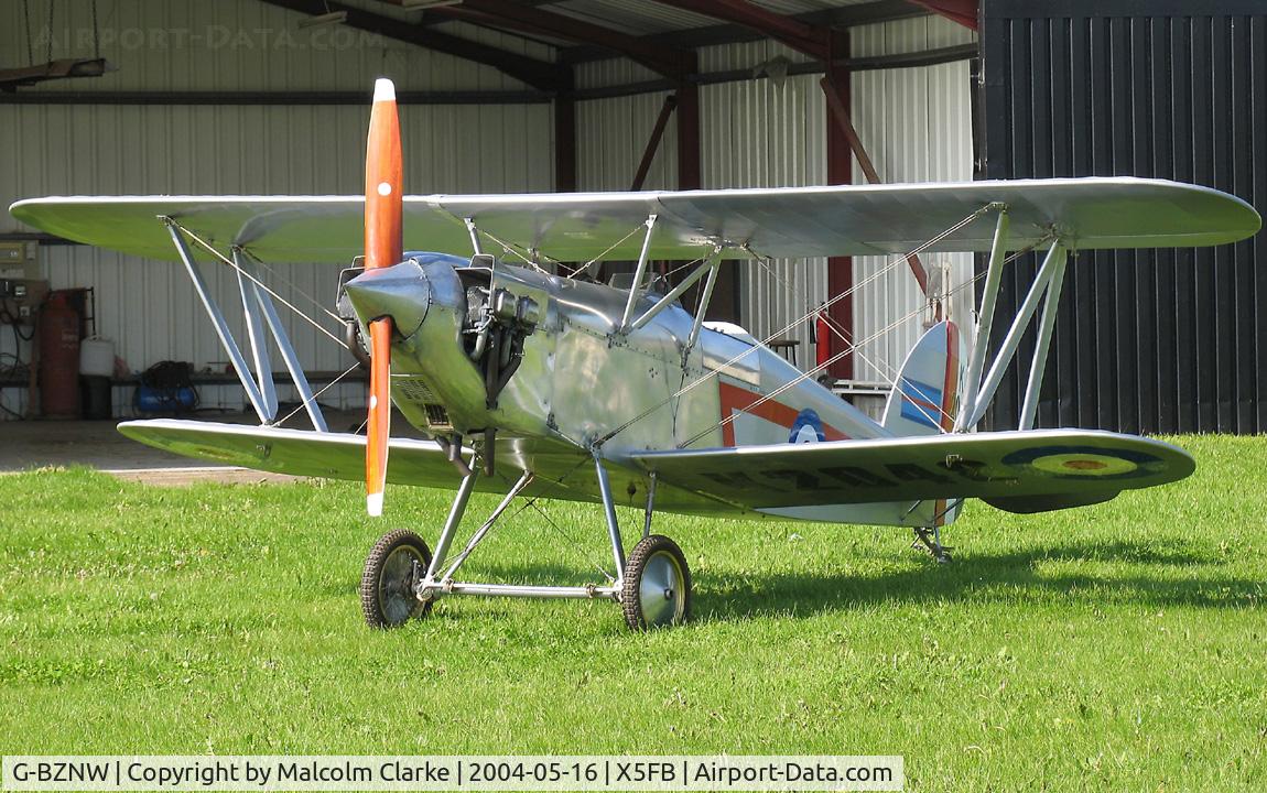 G-BZNW, 2003 Isaacs Fury II C/N PFA 011-13402, Isaacs Fury II at Fishburn Airfield, May 2004.