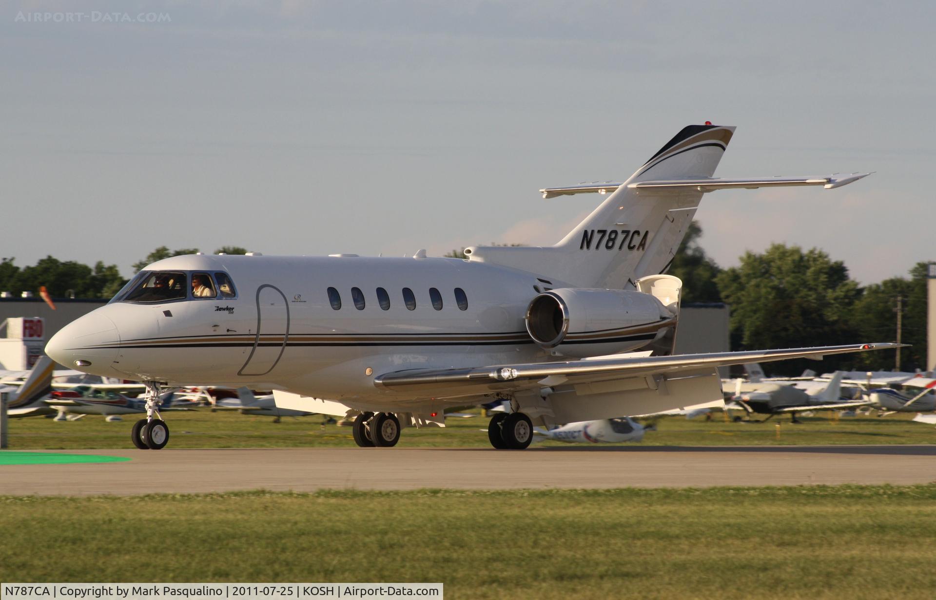 N787CA, 2009 Hawker Beechcraft 750 C/N HB-43, Hawker 750