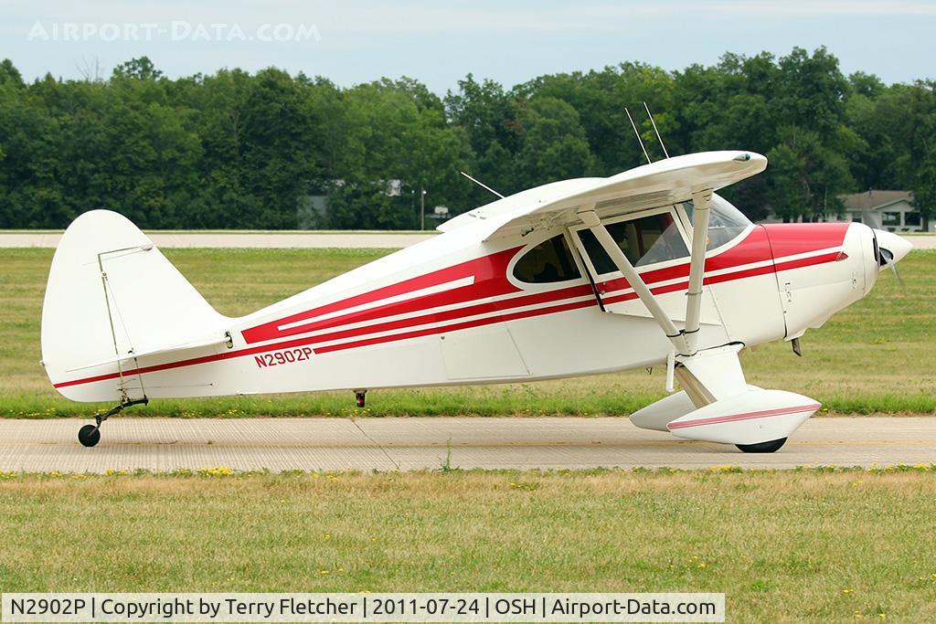 N2902P, 1955 Piper PA-22-150 C/N 22-3168, 1955 Piper PA-22-150, c/n: 22-3168 at 2011 Oshkosh