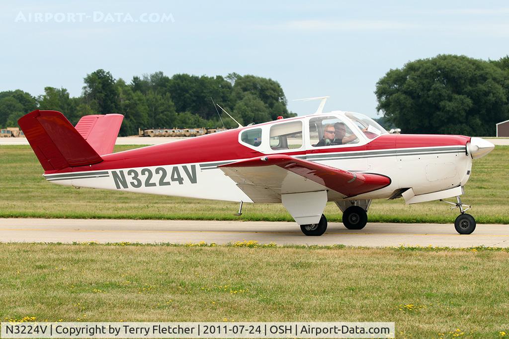 N3224V, 1947 Beech 35 Bonanza C/N D-667, 1947 Beech 35, c/n: D-667 at 2011 Oshkosh