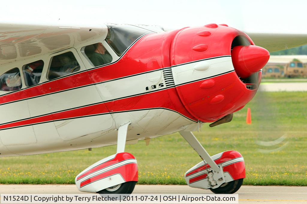 N1524D, 1952 Cessna 195A C/N 7746, 1952 Cessna 195A, c/n: 7746 at 2011 Oshkosh