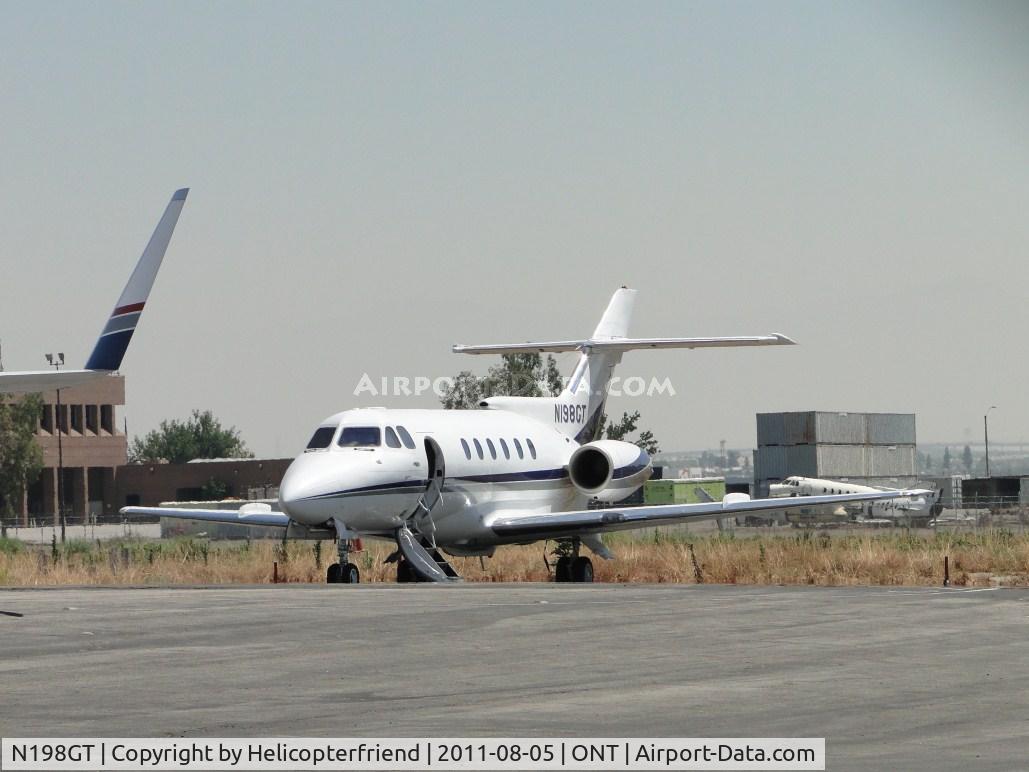 N198GT, 1981 British Aerospace HS.125-700A C/N 257123, Parked at the east edge of the parking area