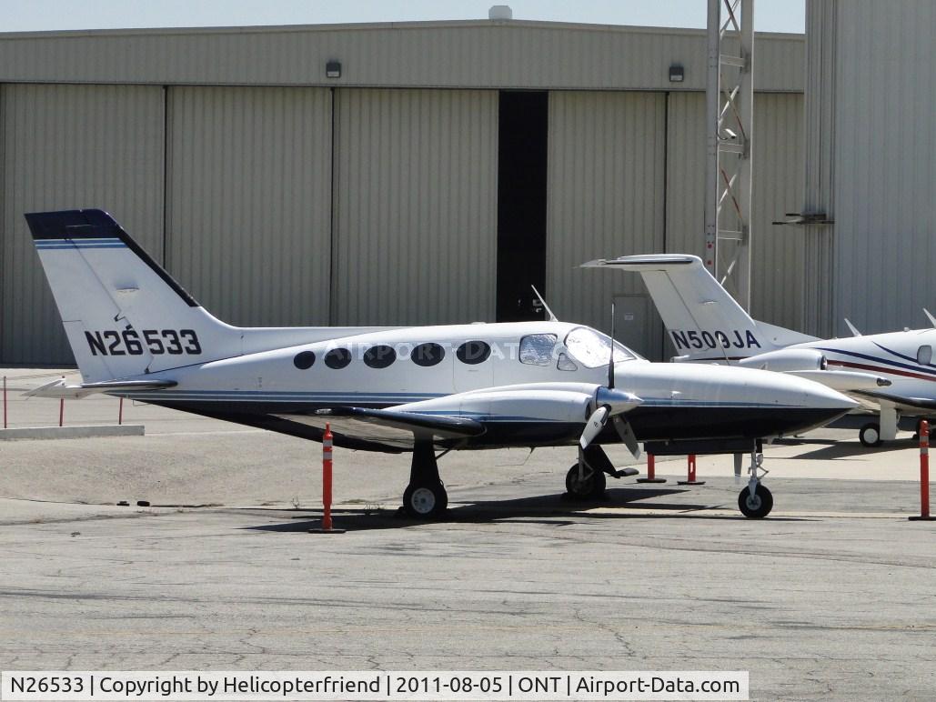 N26533, 1979 Cessna 421C Golden Eagle C/N 421C0686, Parked on the southside