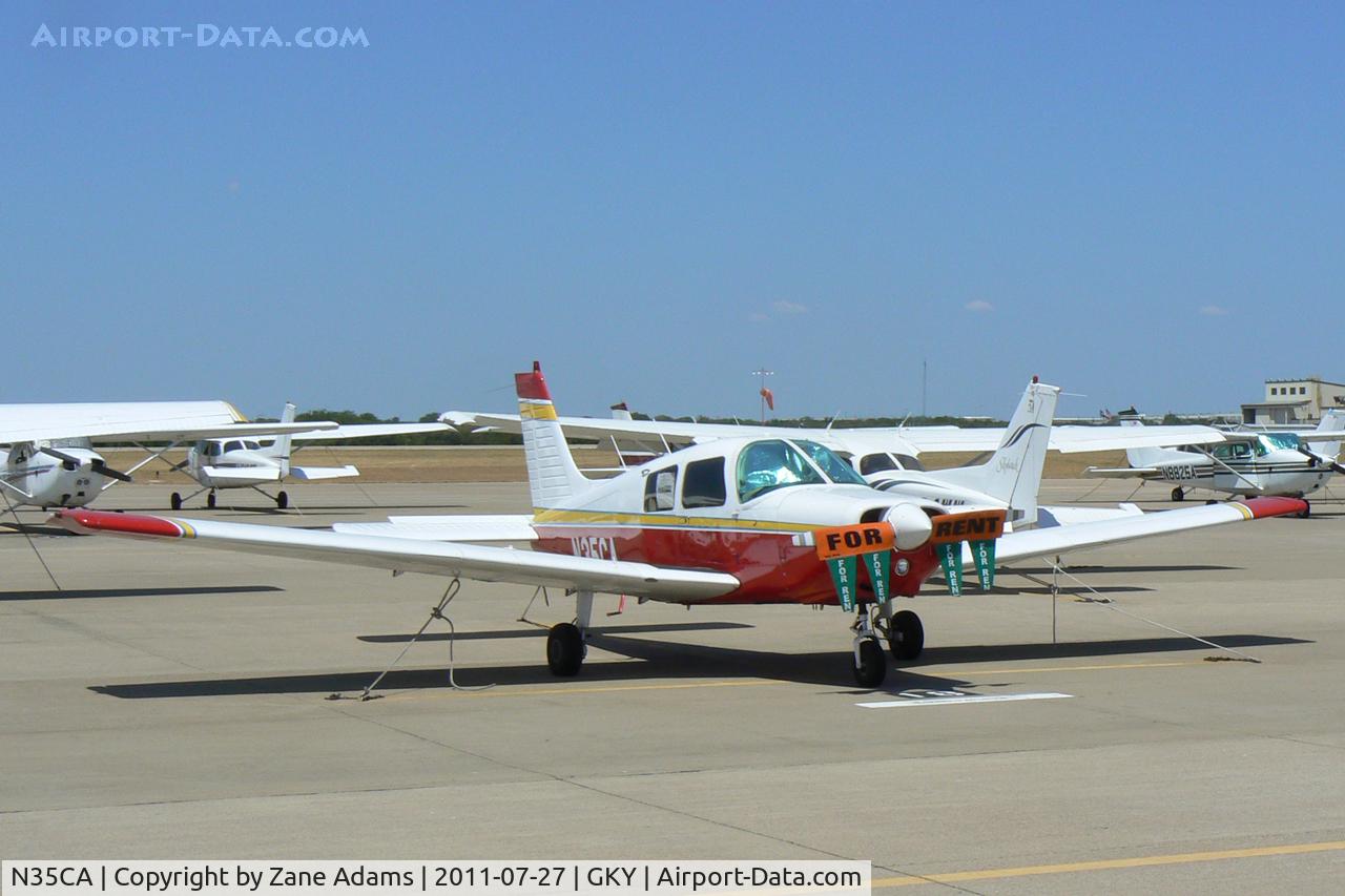 N35CA, 1989 Piper PA-28-161 C/N 2841144, At Arlington Municipal Airport