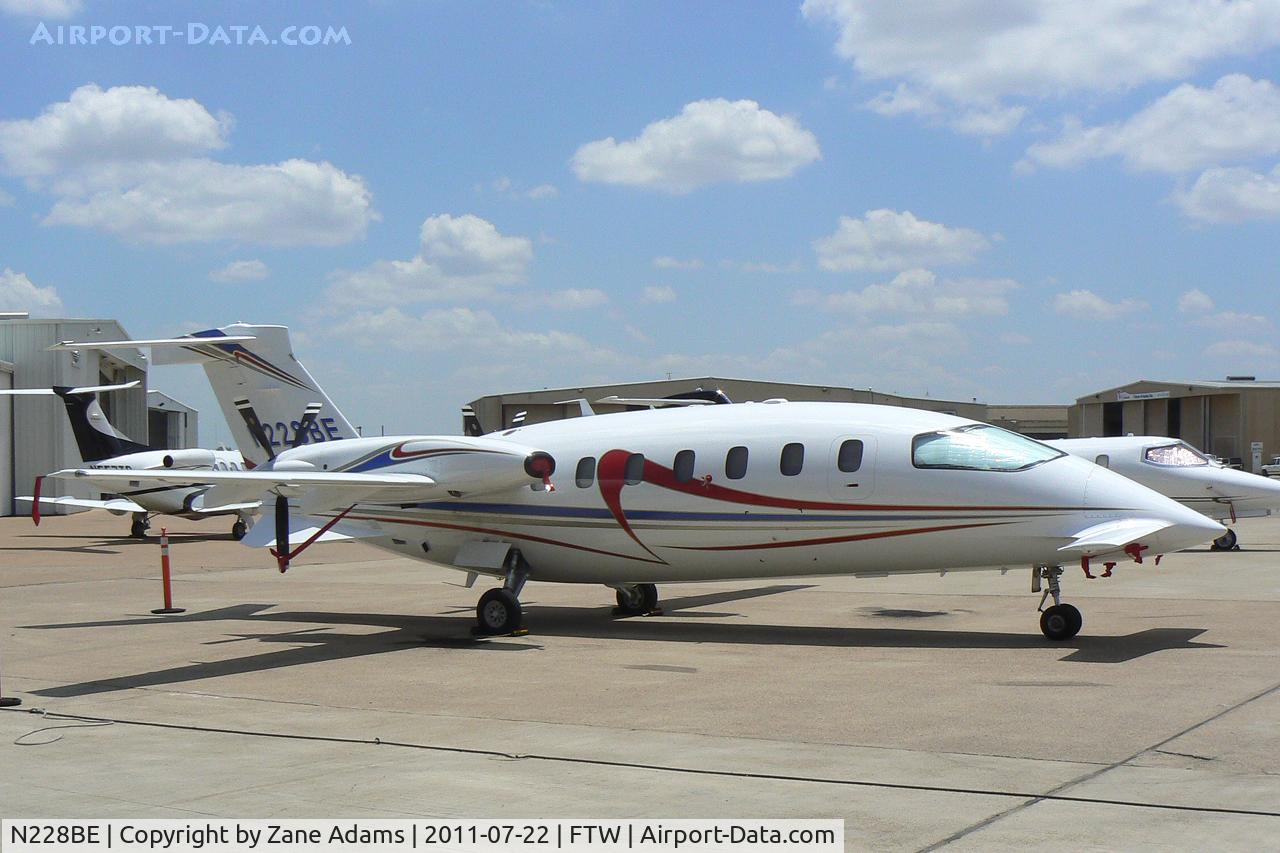 N228BE, Piaggio P-180 Avanti C/N 1182, At Meacham Field - Fort Worth, TX