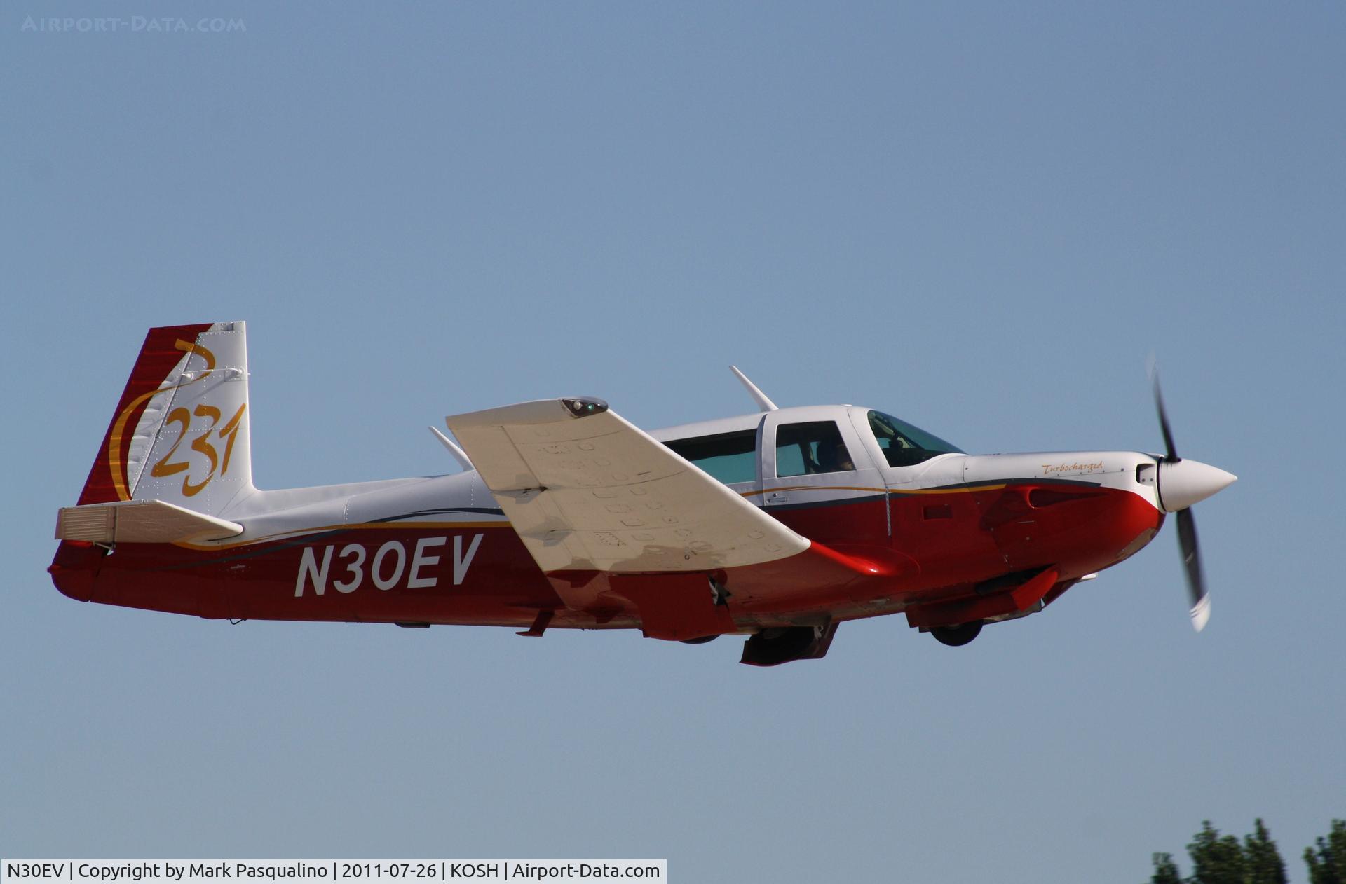N30EV, 1982 Mooney M20K C/N 25-0708, Mooney M20K