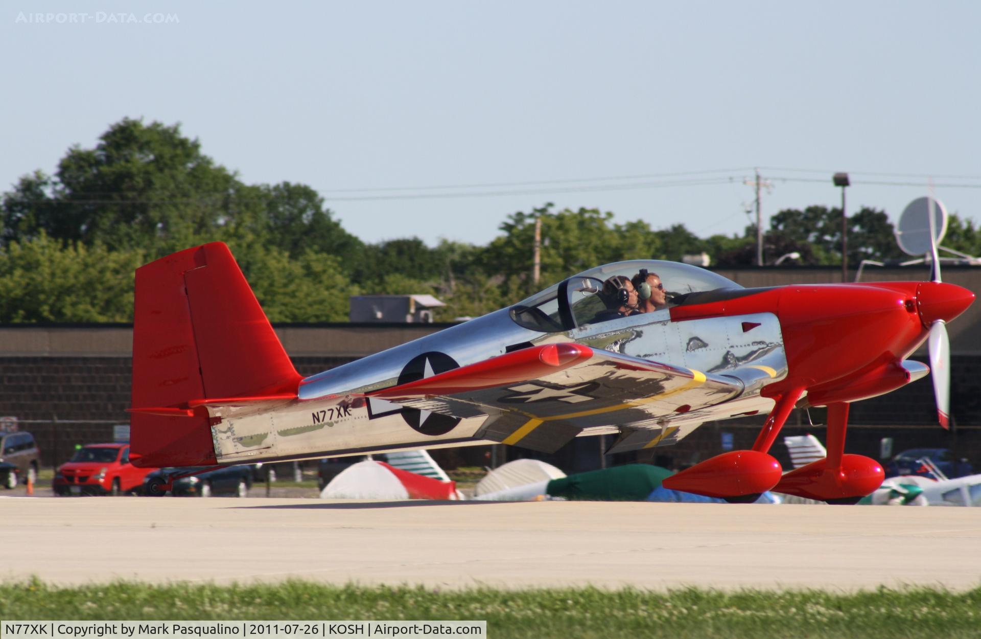 N77XK, Vans RV-7 C/N 73095, Vans RV-7
