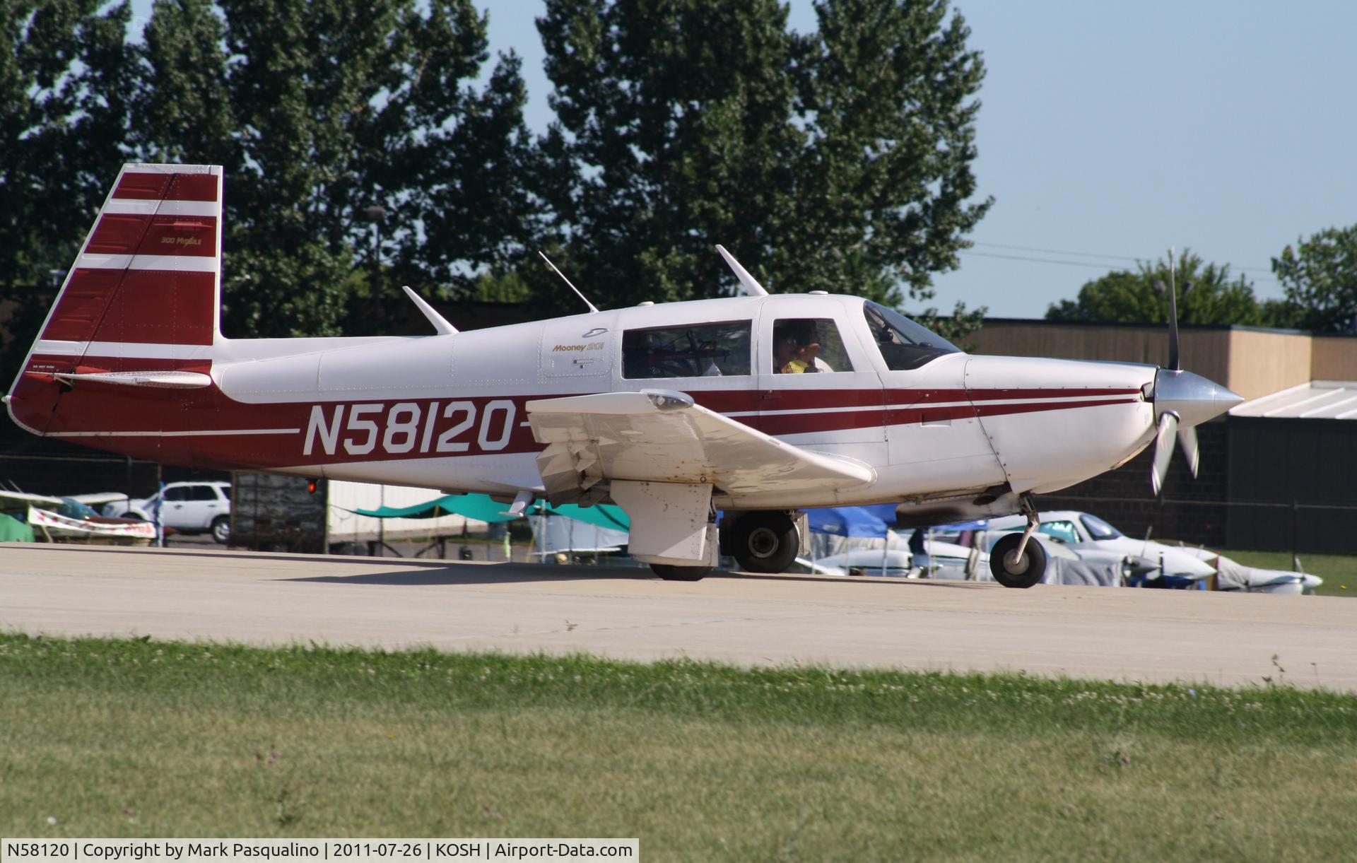 N58120, Mooney M20J 201 C/N 24-1647, Mooney M20J