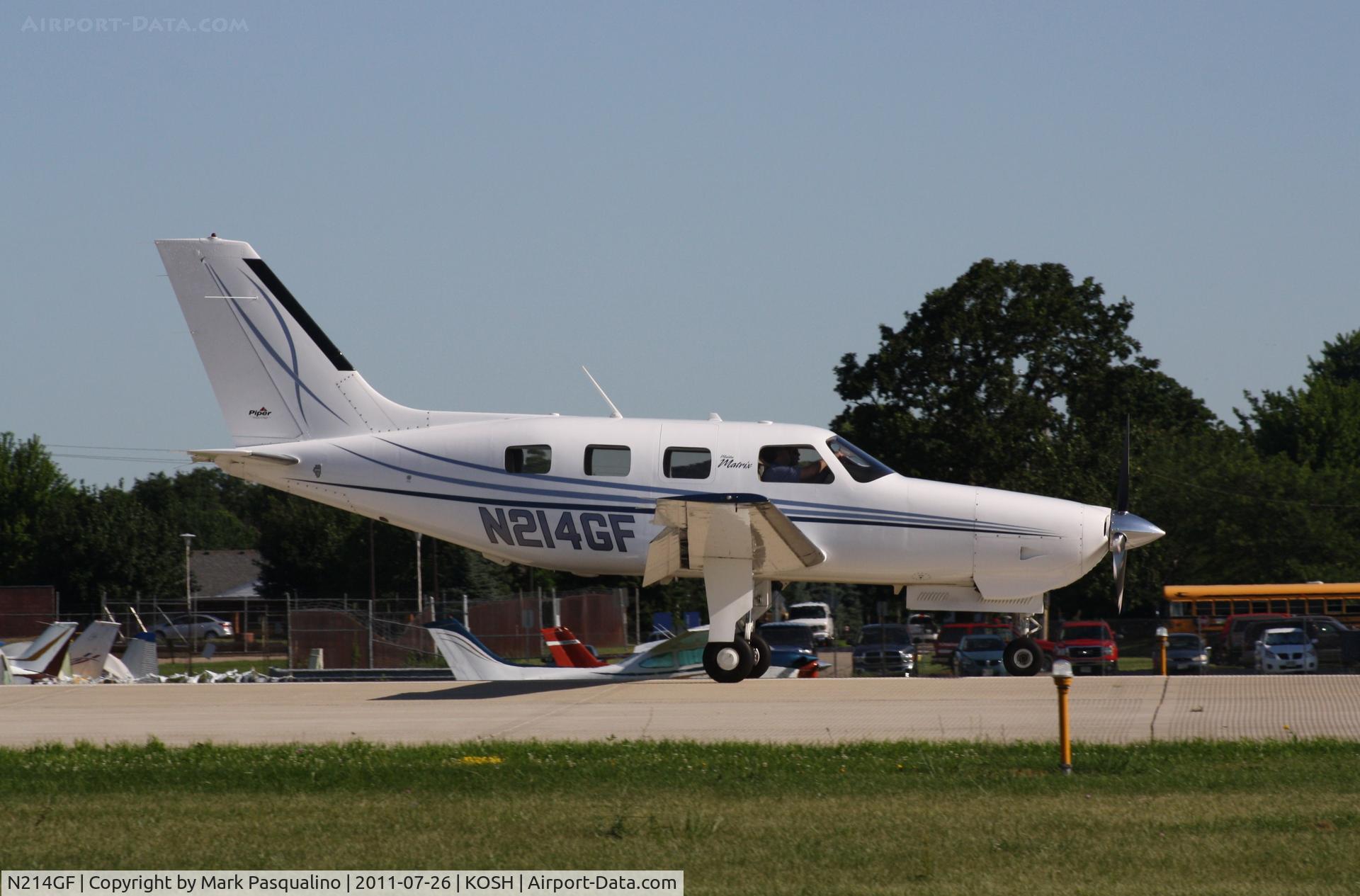 N214GF, 2008 Piper PA-46R-350T Malibu Matrix C/N 4692008, Piper PA46-350T
