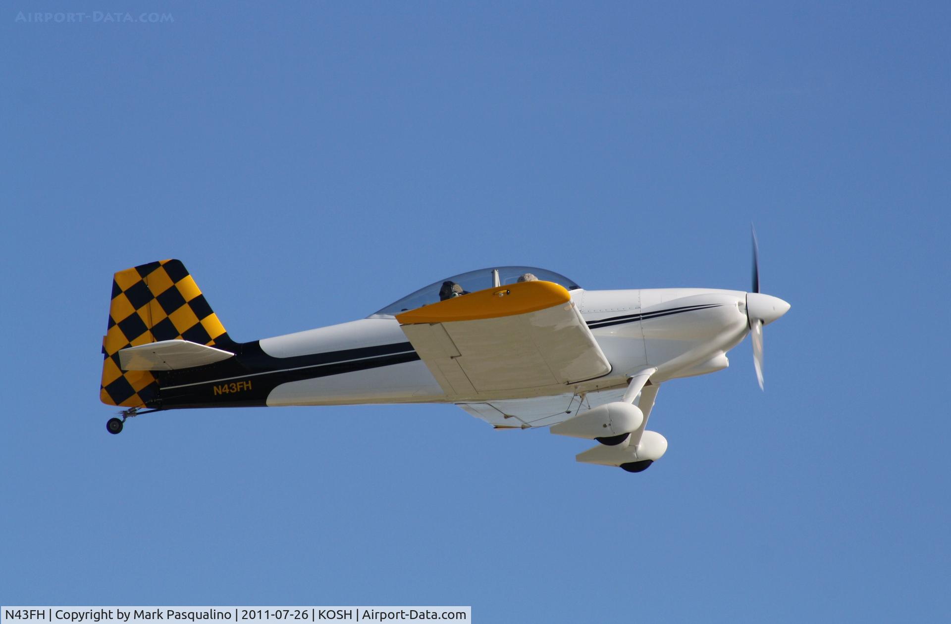 N43FH, 1995 Vans RV-4 C/N 2843, Vans RV-4