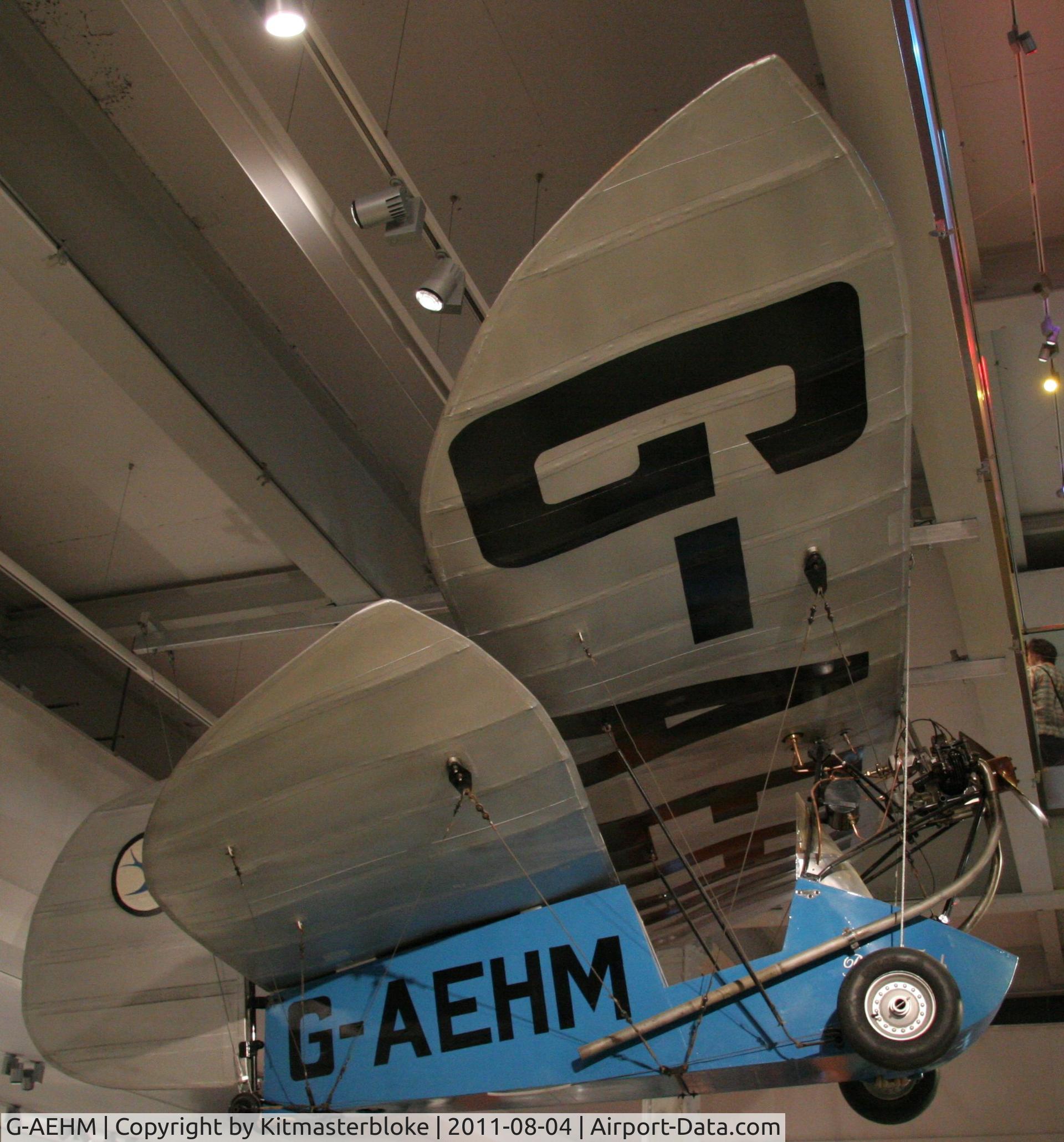 G-AEHM, Mignet HM.14 Pou-du-Ciel C/N HJD1, Mignet Flying Flea in Bristol, UK, Museum: M-SHED.