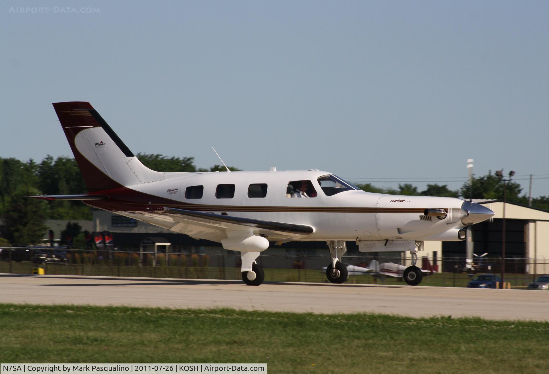 N7SA, 1998 Piper PA-46-350P Malibu Mirage C/N 4636185, Piper PA 46-350P