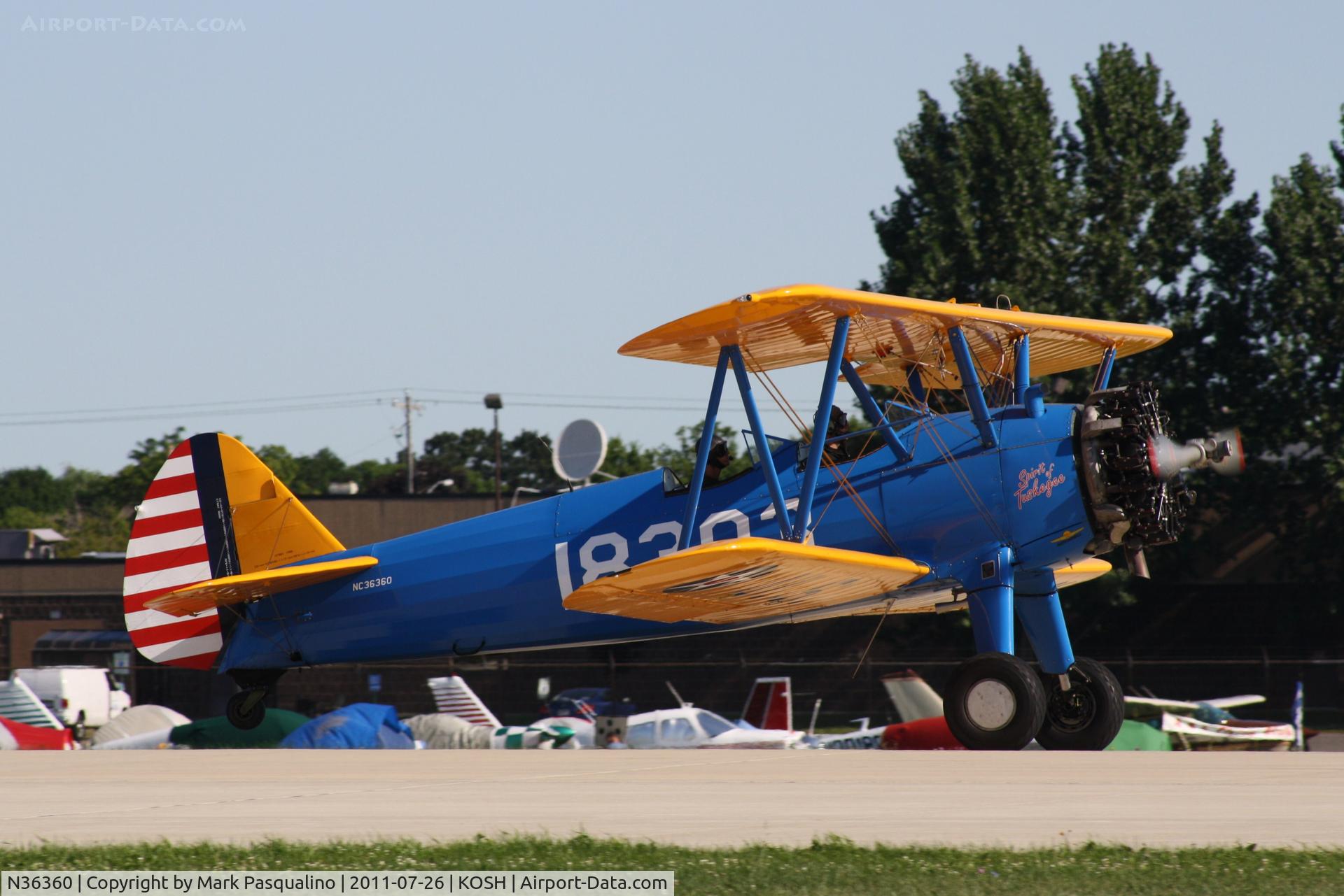 N36360, 1942 Boeing PT-13D Kaydet (E75) C/N 75-5887, Stearman