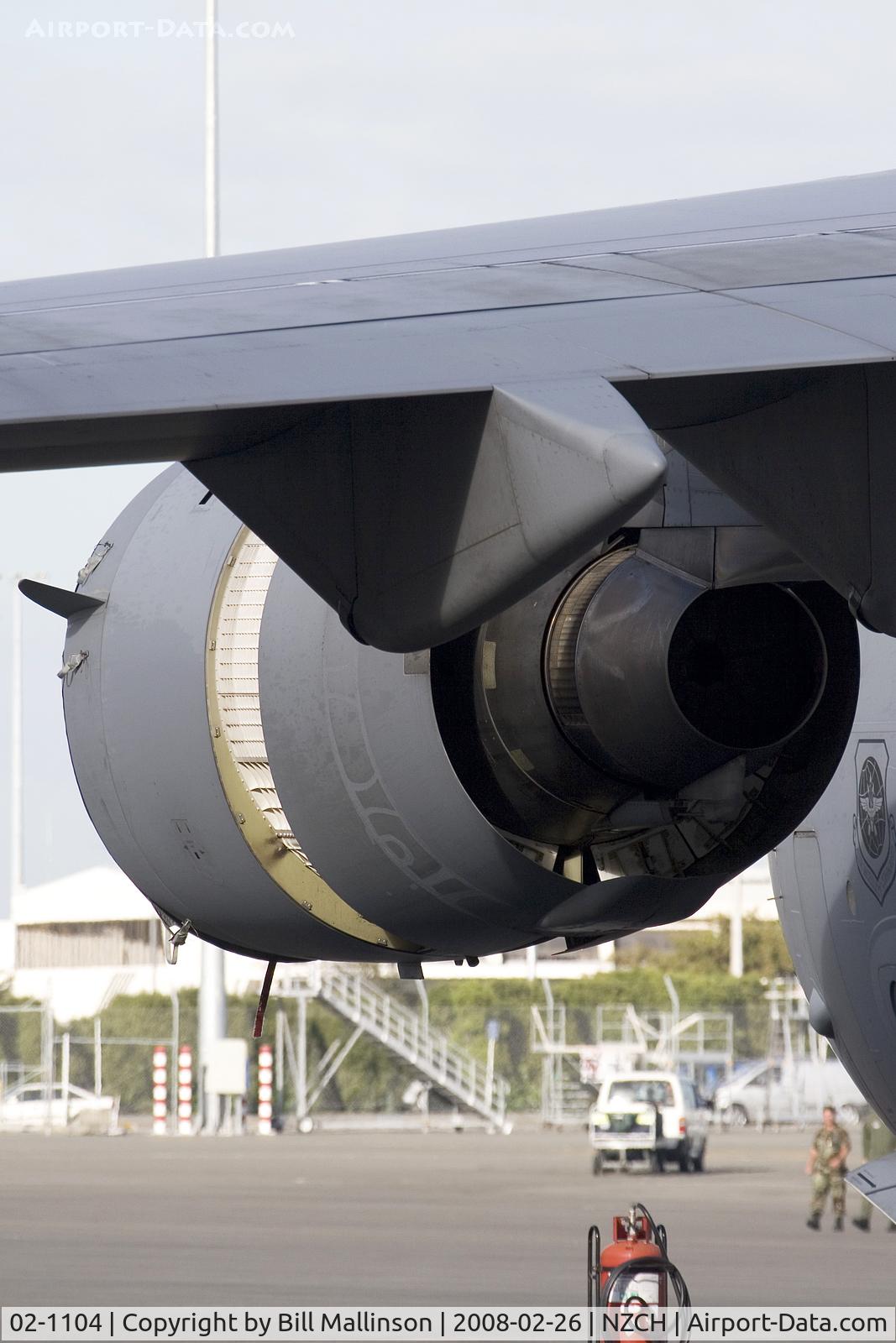 02-1104, 2002 Boeing C-17A Globemaster III C/N P-104, one of the 4 that makes this bird fly