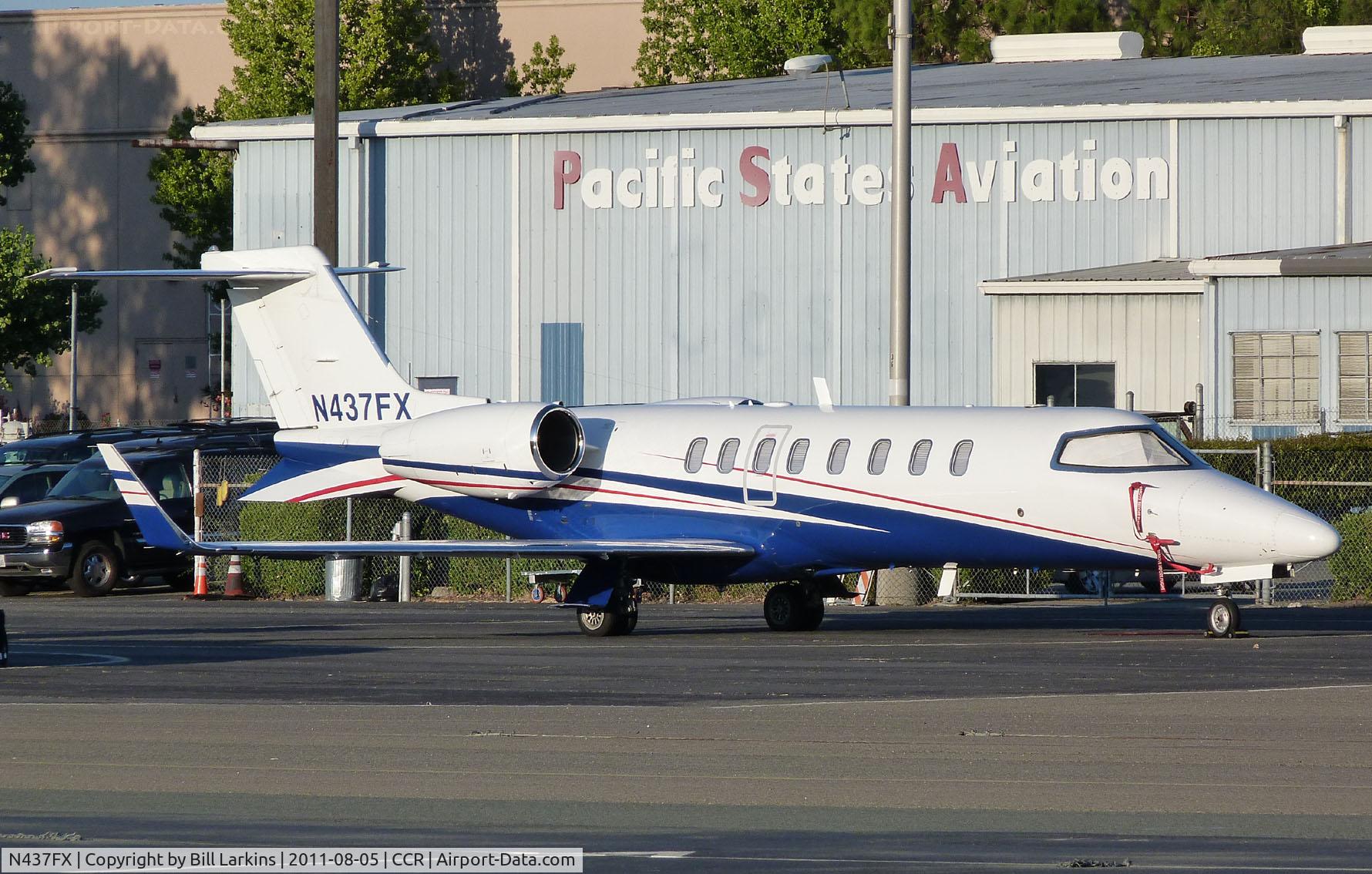N437FX, 2006 Learjet 45 C/N 315, Visitor