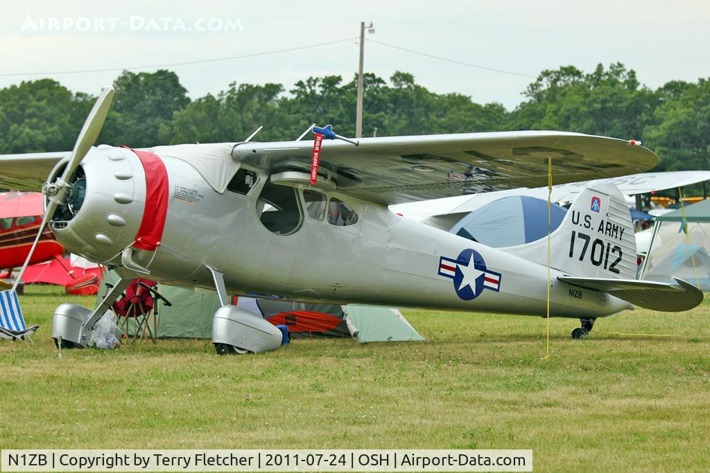 N1ZB, 1951 Cessna LC-126C C/N 7855, Cessna LC-126C, c/n: 7855 ex 51-7012 at 2011 Oshkosh