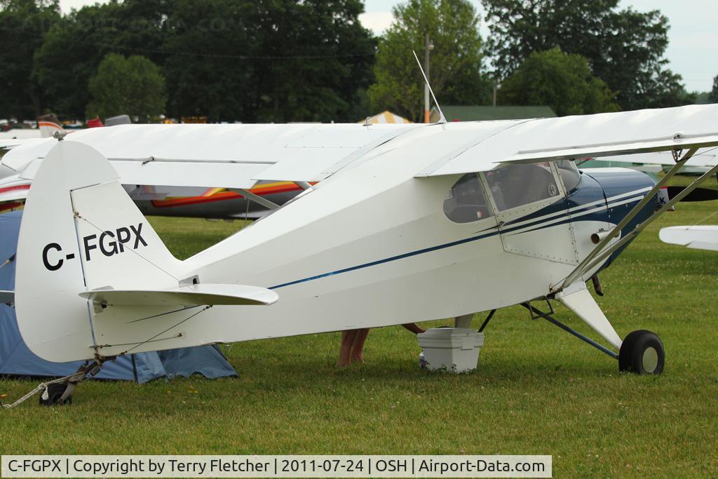C-FGPX, 1949 Piper PA-16 Clipper C/N 16 710, 1949 Piper PA-16, c/n: 16 710 at 2011 Oshkosh