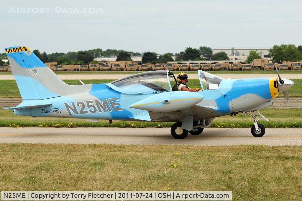 N25ME, 1983 SIAI-Marchetti SF-260 C/N 717, 1983 Siai-marchetti SF260, c/n: 717 at 2011 Oshkosh