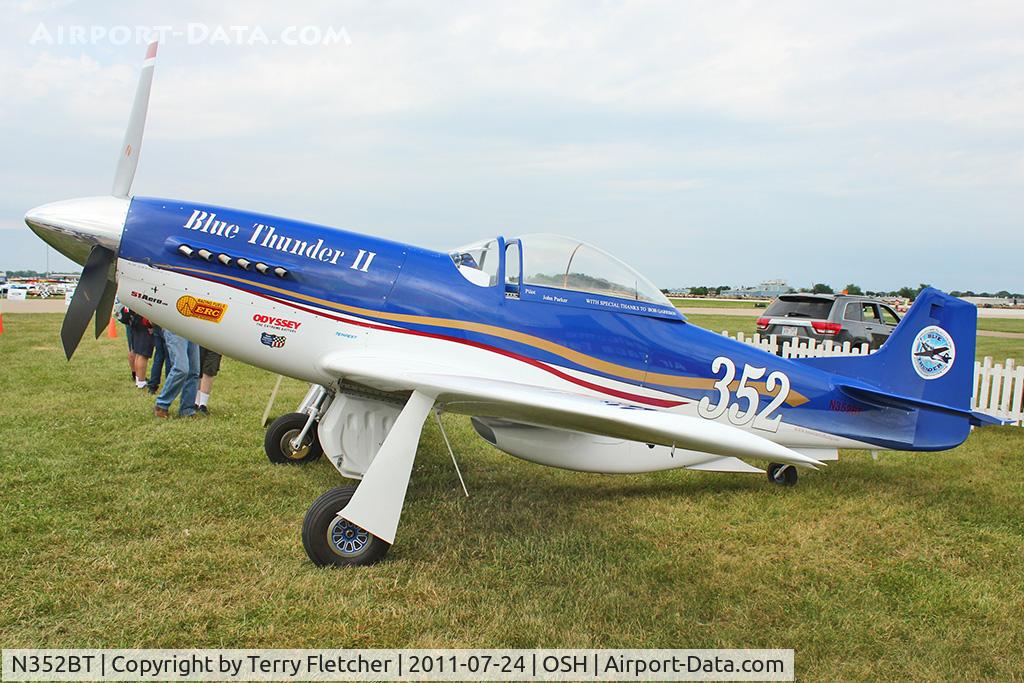 N352BT, 2009 Papa 51 Thunder Mustang C/N JHTM017, American Air Racing Ltd THUNDER MUSTANG, c/n: JHTM017 at 2011 Oshkosh