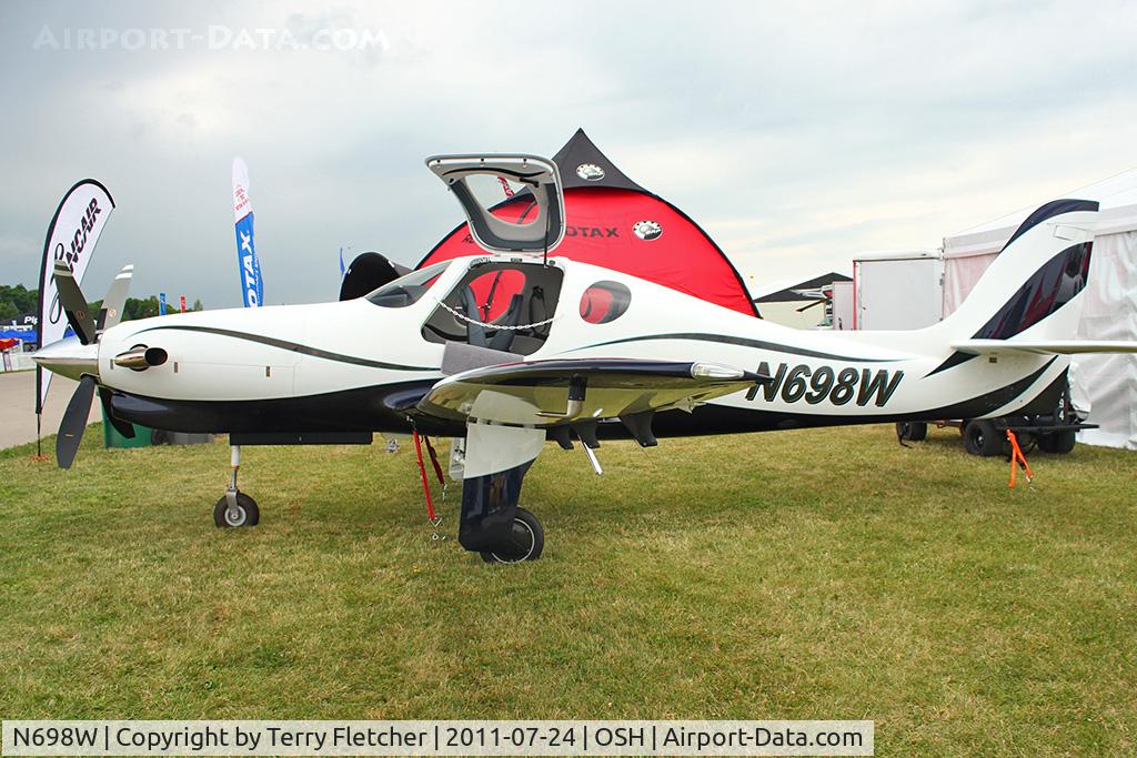 N698W, Lancair Evolution C/N EVO-027, Wolstenholme Robert F EVOLUTION, c/n: EVO-027 on Static Display at 2011 Oshkosh