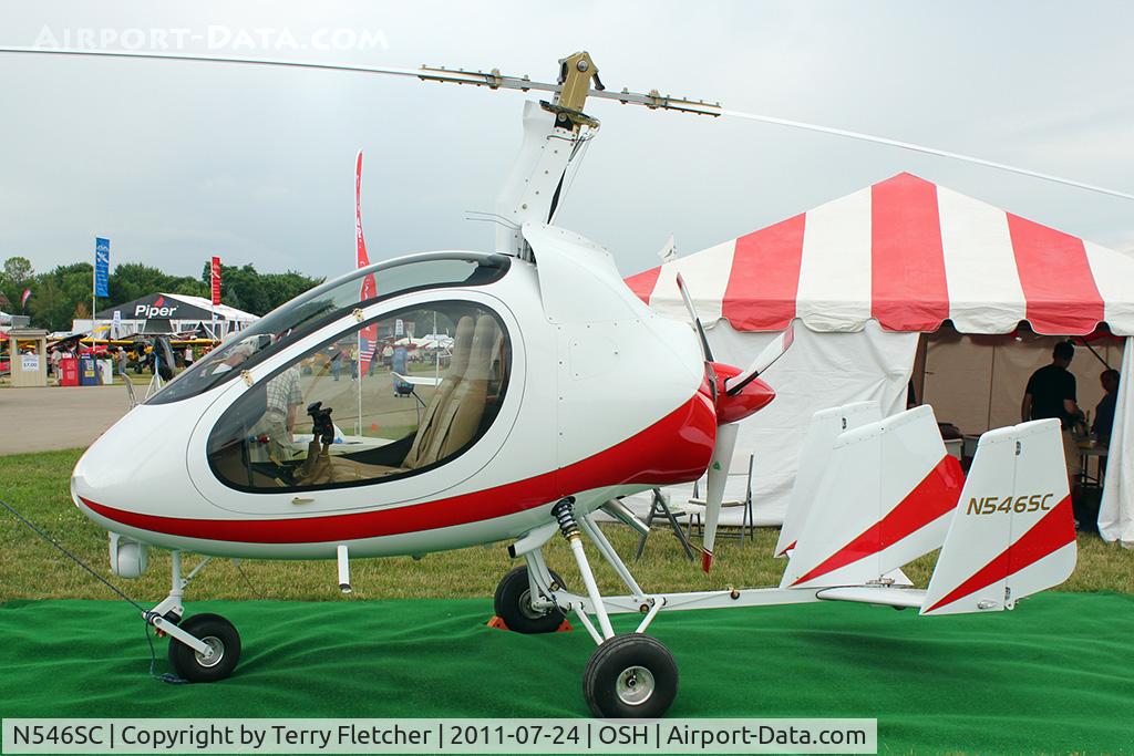 N546SC, Sport Copter II C/N MEW001SC, Wessel Marvin E Jr SPORTCOPTER II, c/n: MEW001SC on static display at 2011 Oshkosh