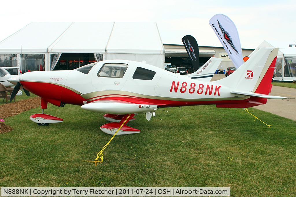 N888NK, Cessna LC41-550FG C/N 411121, Cessna LC41-550FG, c/n: 411121 on Static display at 2011 Oshkosh