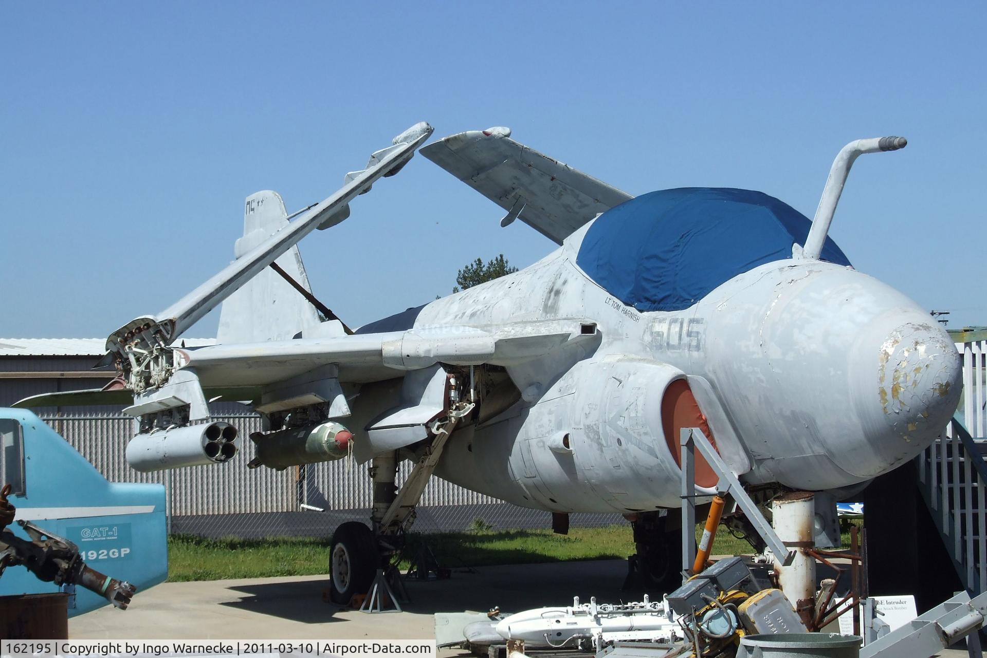 162195, Grumman A-6E Intruder C/N I-688, Grumman A-6E Intruder at the San Diego Air & Space Museum's Gillespie Field Annex, El Cajon CA