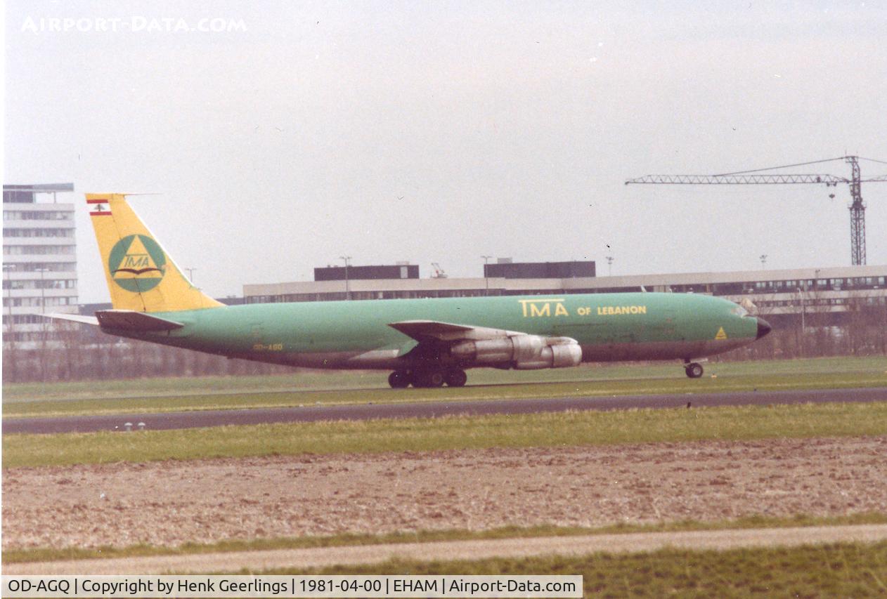 OD-AGQ, 1965 Boeing 720-047B C/N 19160, TMA of Lebanon