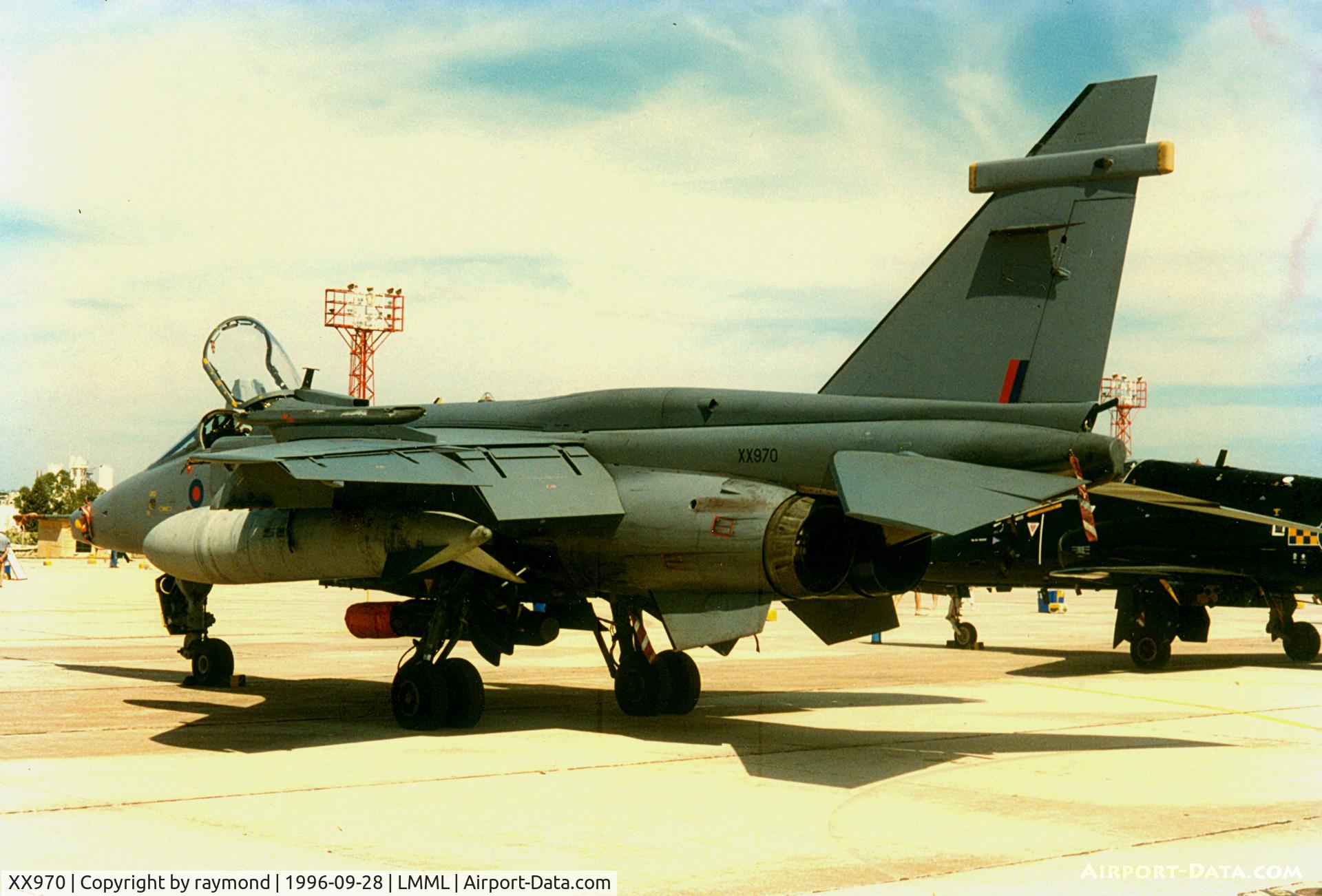 XX970, 1975 Sepecat Jaguar GR.1A C/N S.92, Jaguar GR1 XX970 54Sqd RAF