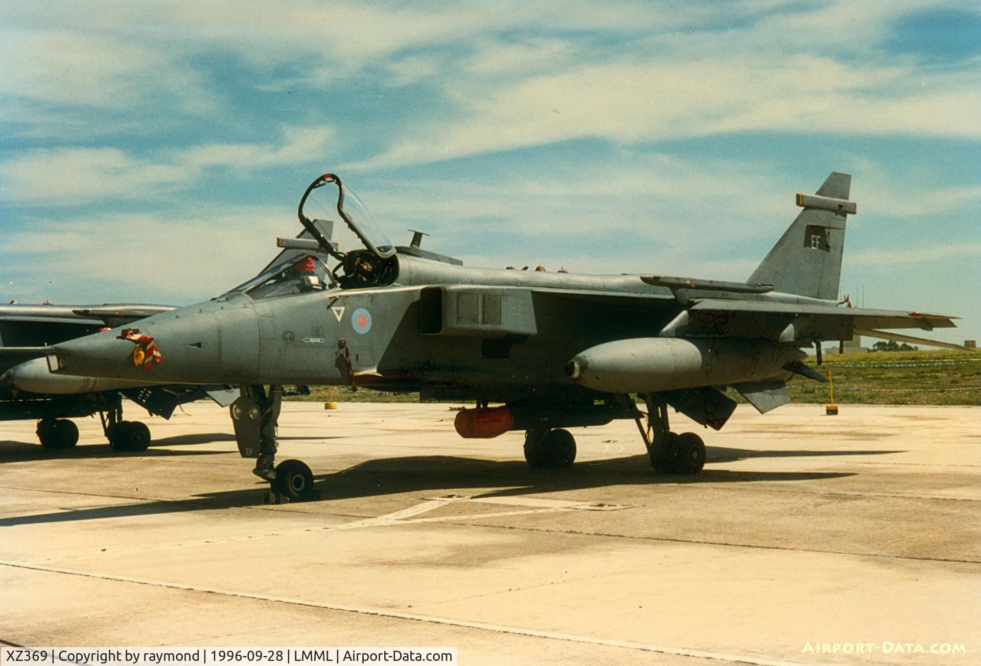 XZ369, 1976 Sepecat Jaguar GR.3A C/N S.136, Jaguar GR3 XZ369/EF 54Sqd RAF