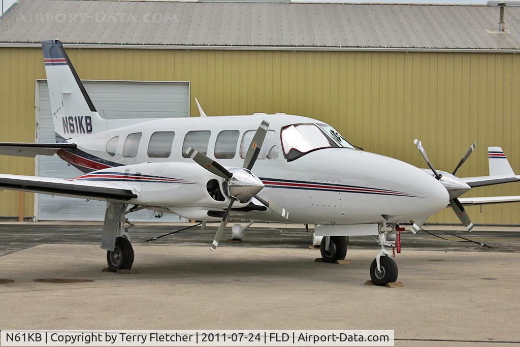 N61KB, 1981 Piper PA-31-350 Chieftain C/N 31-8152156, 1981 Piper PA-31-350, c/n: 31-8152156 at Fond du Lac