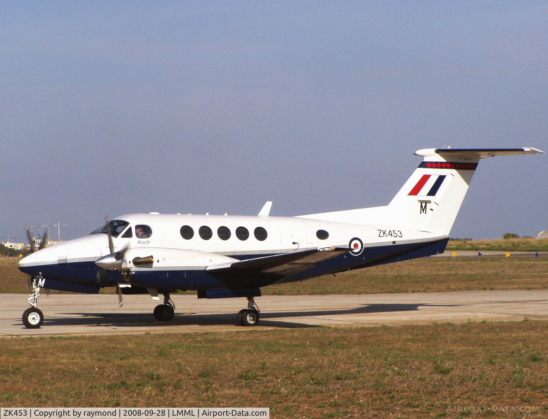 ZK453, 2003 Raytheon B200 King Air C/N BB-1833, KingAir B200 ZK453/M 45Sqd RAF