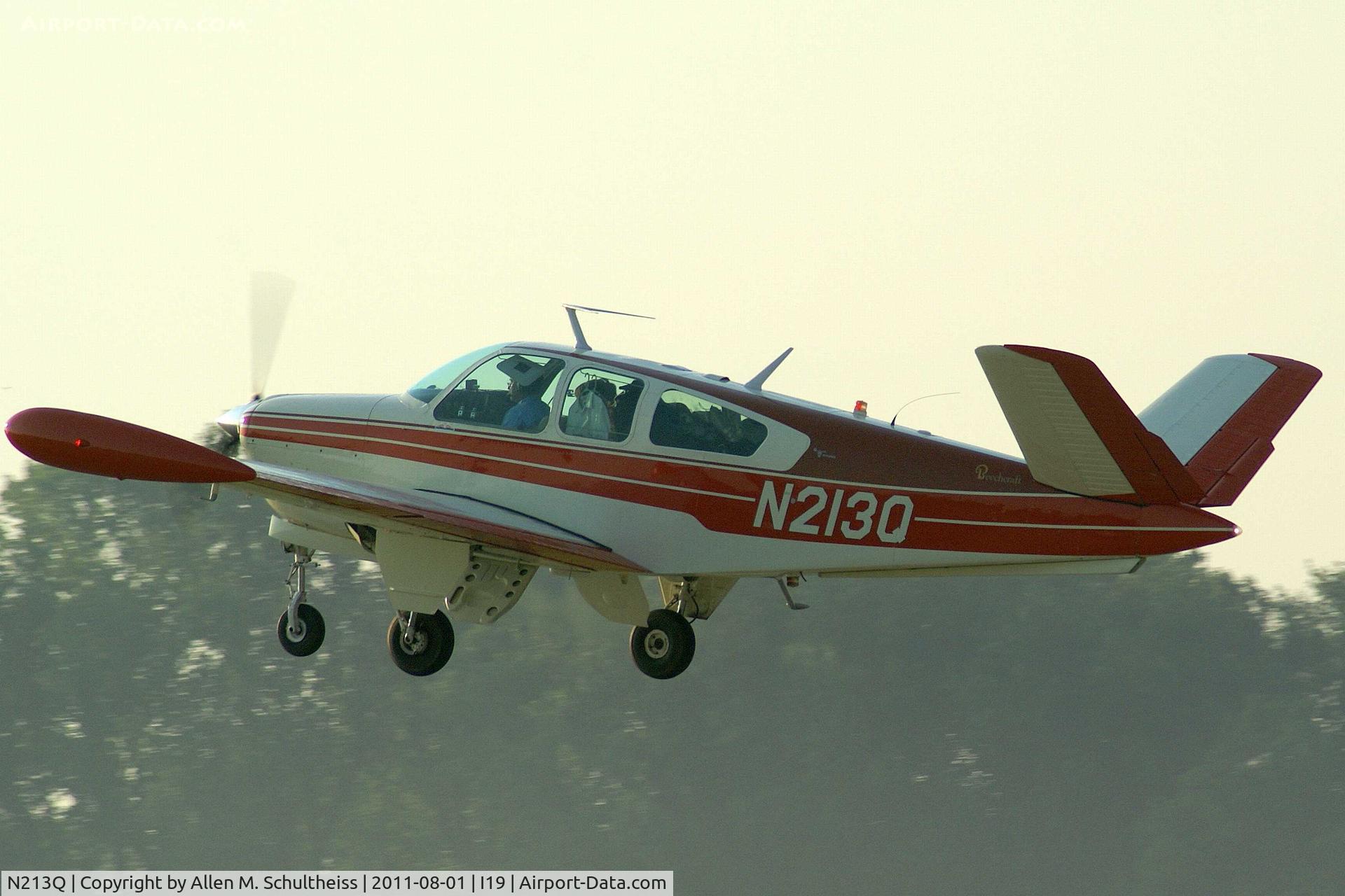 N213Q, 1965 Beech S35 Bonanza C/N D-7929, 1965 Beech S35