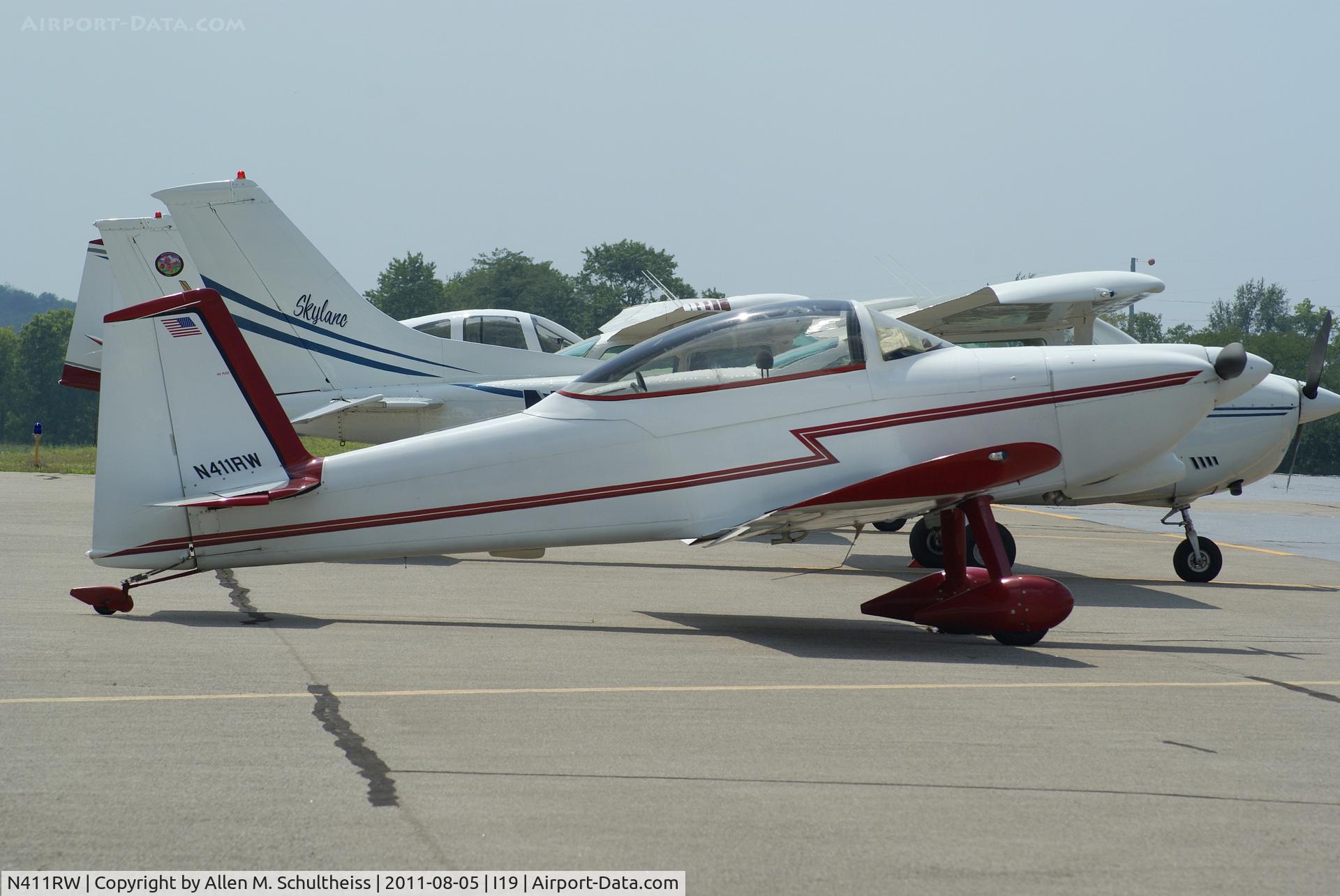 N411RW, 2002 Vans RV-8 C/N 458, 2002 Williams Robert H RV-8