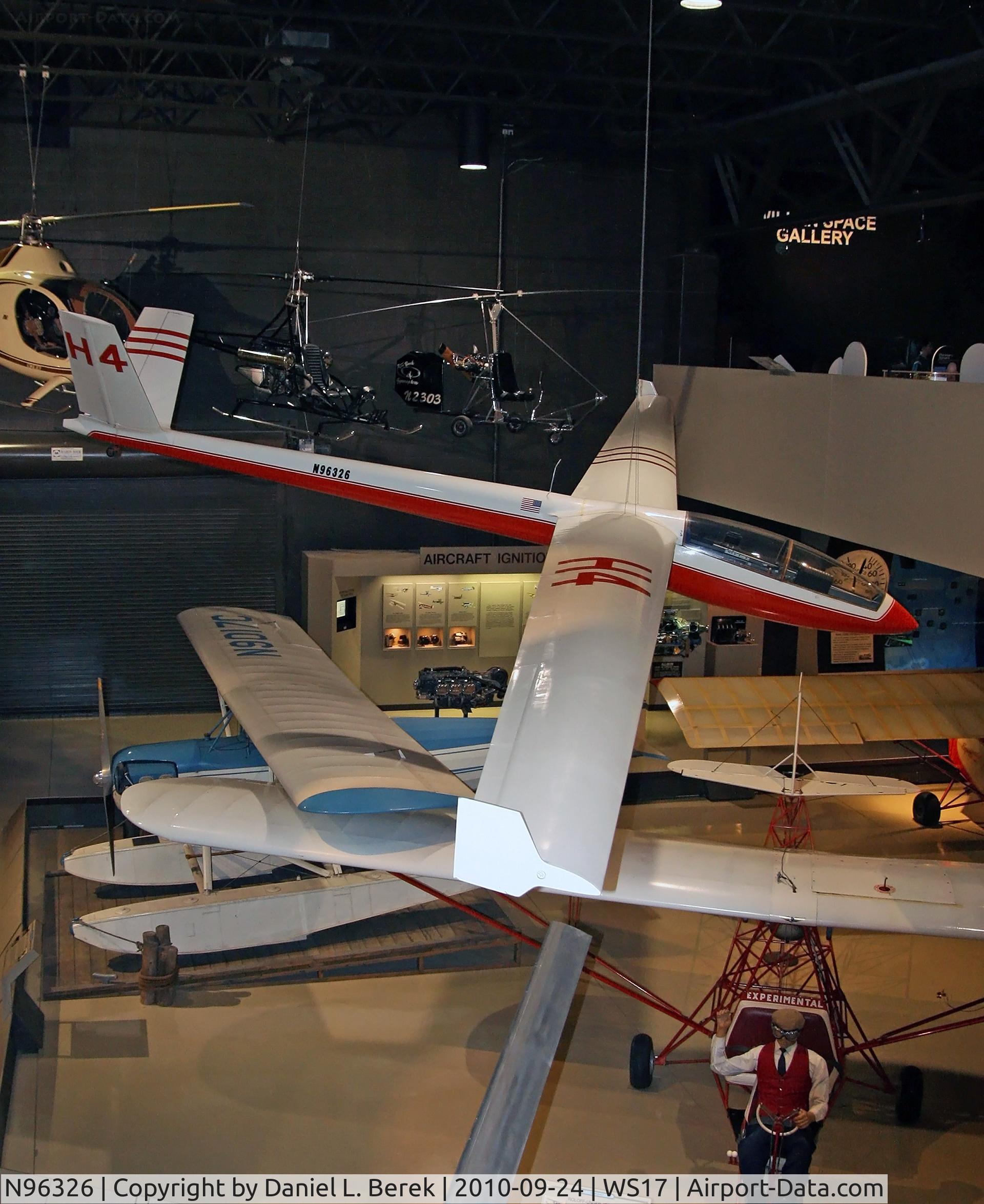 N96326, 1979 Schreder HP-18 C/N 56, This aircraft has toured the county and won many prizes, thanks to its aerobatic agility.