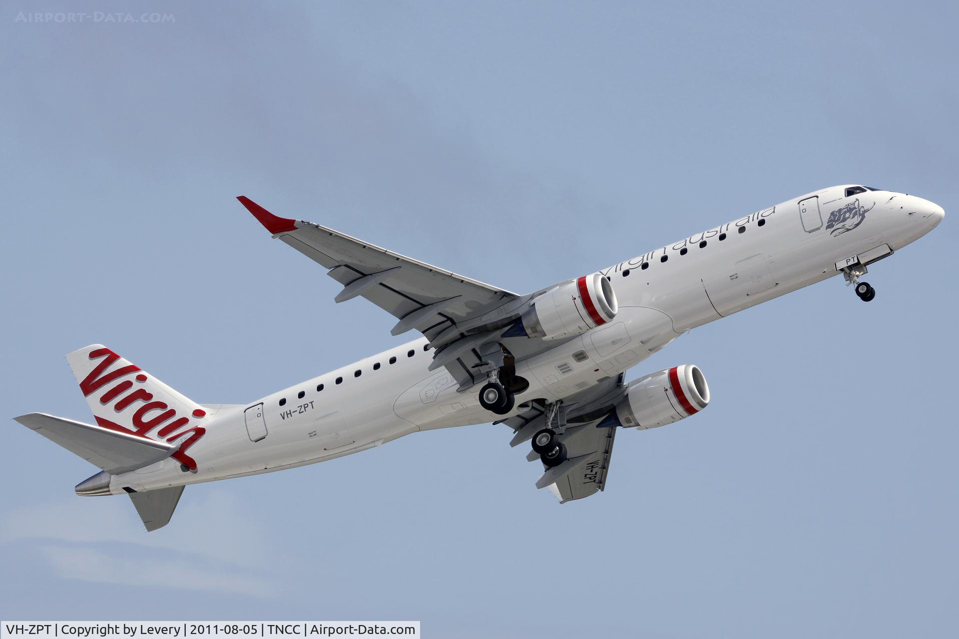 VH-ZPT, 2011 Embraer 190AR (ERJ-190-100IGW) C/N 19000451, Departure Hato to Texas. Ferry flight to Australia in there new colors.