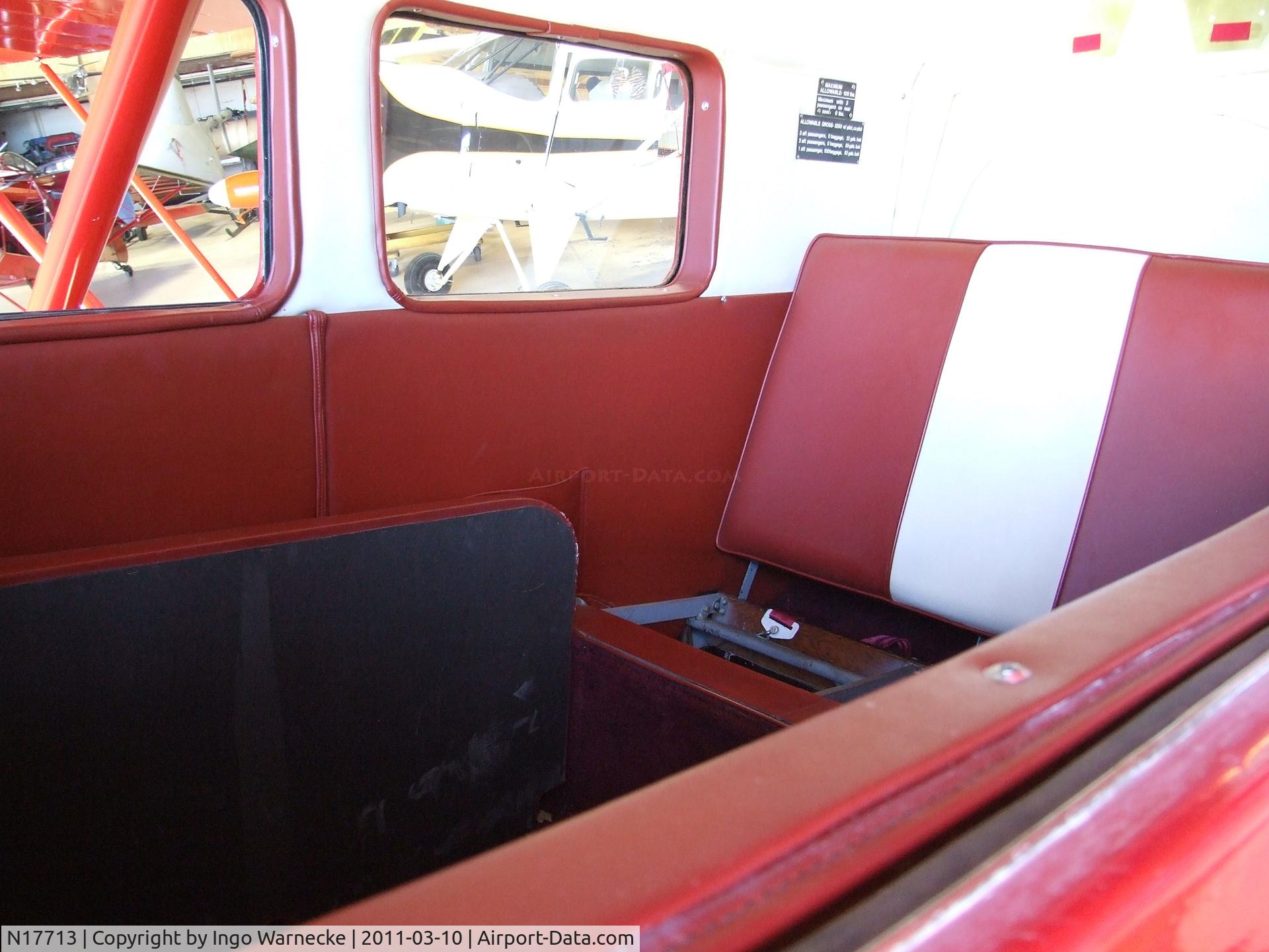 N17713, 1937 Waco YKS-7 C/N 4625, Waco YKS-7 at the San Diego Air & Space Museum's Gillespie Field Annex, El Cajon CA  #i